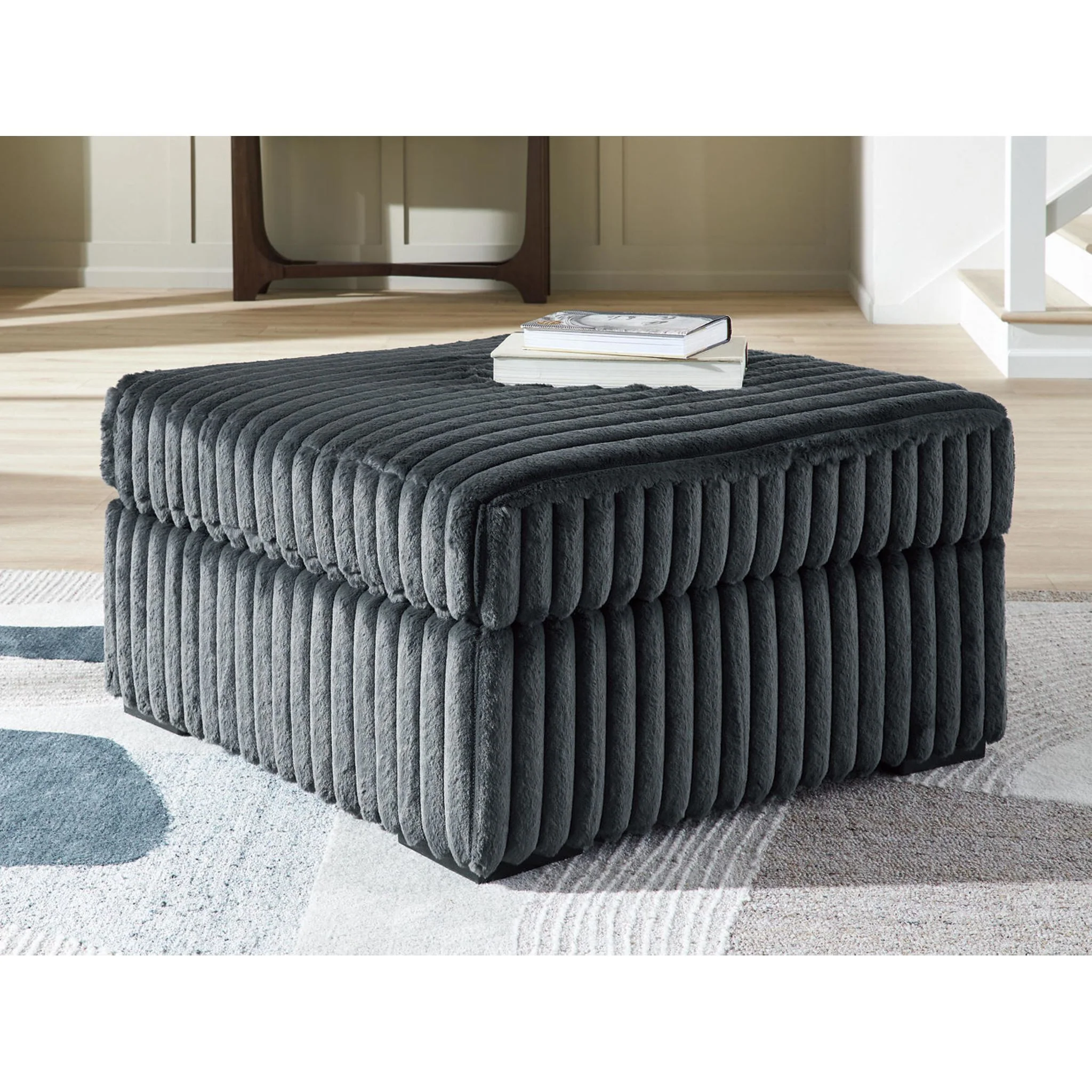 Midnight-Madness Oversized Accent Ottoman - Image 15