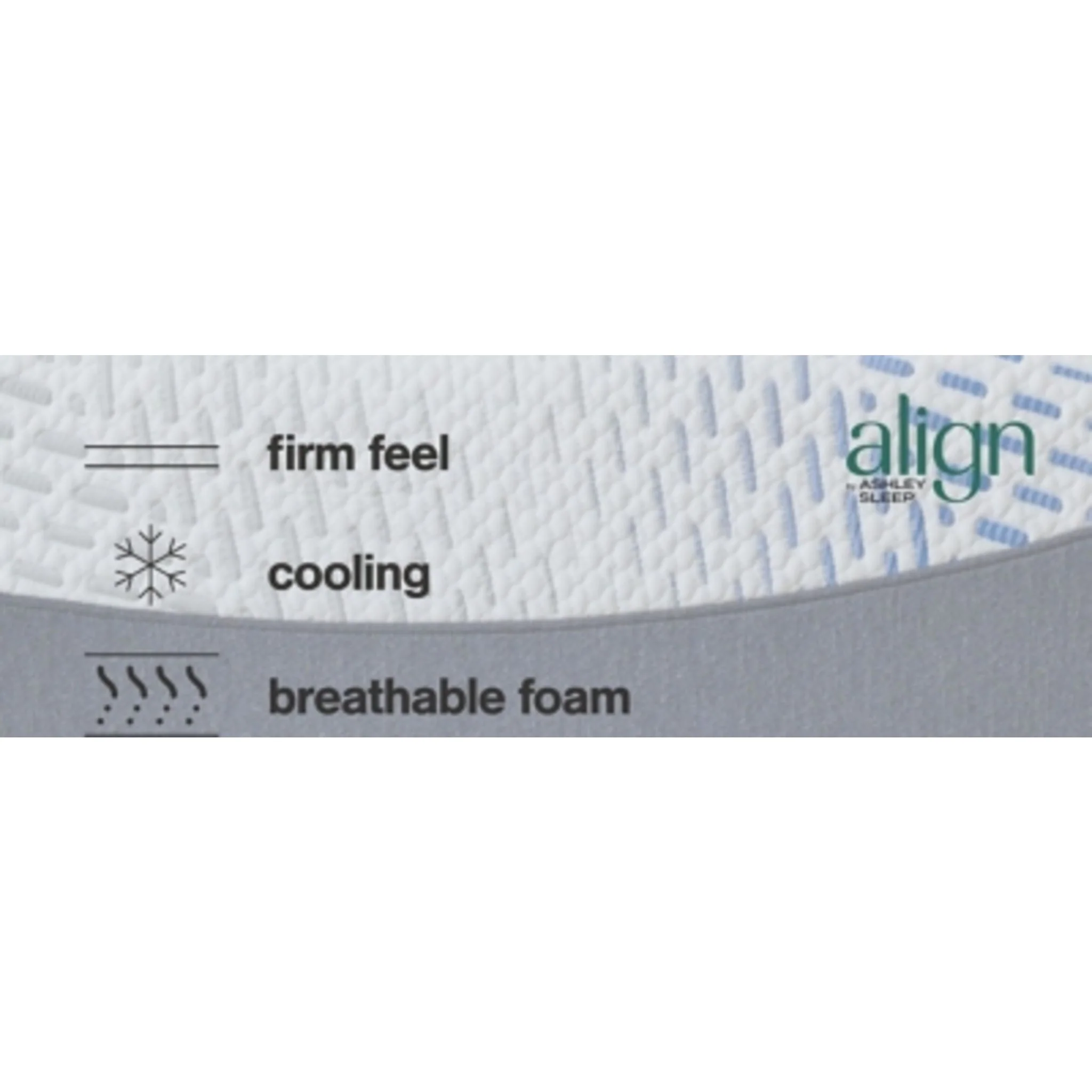 Ashley Sleep Align Firm Gel Memory Foam Mattress - Image 14