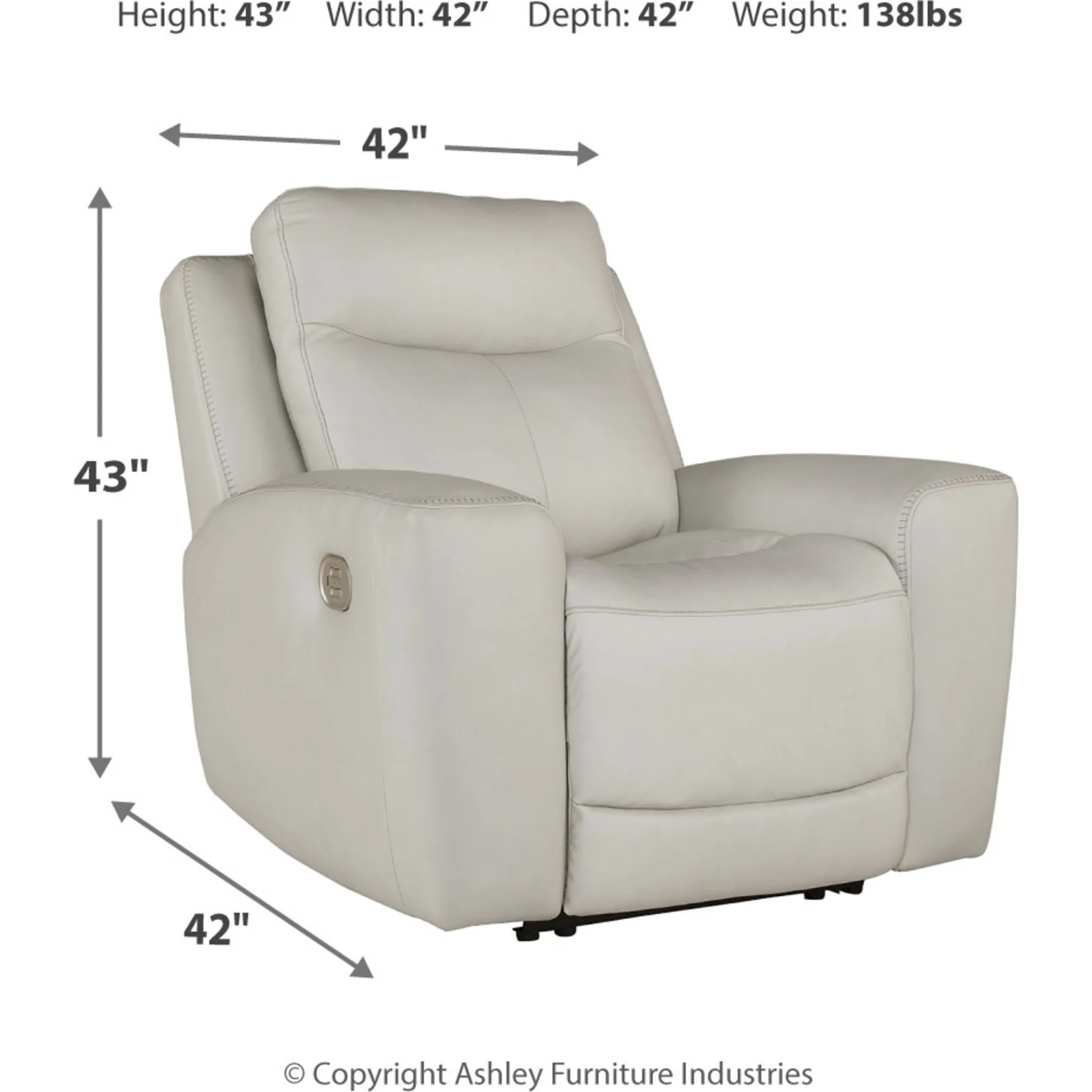 Mindanao Power Recliner with Adjustable Headrest - Image 9