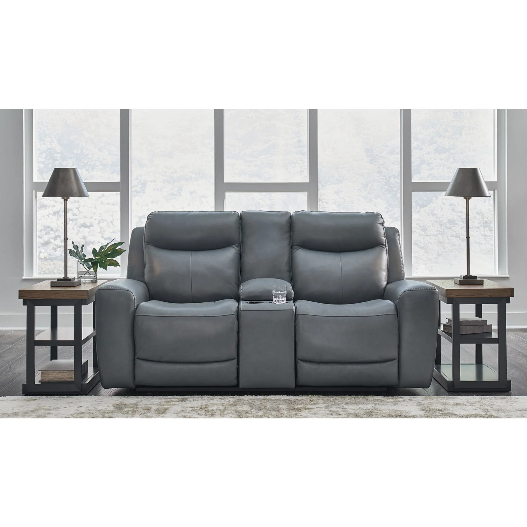 Mindanao Power Reclining Love w/Console and Adj Headrest - Image 34