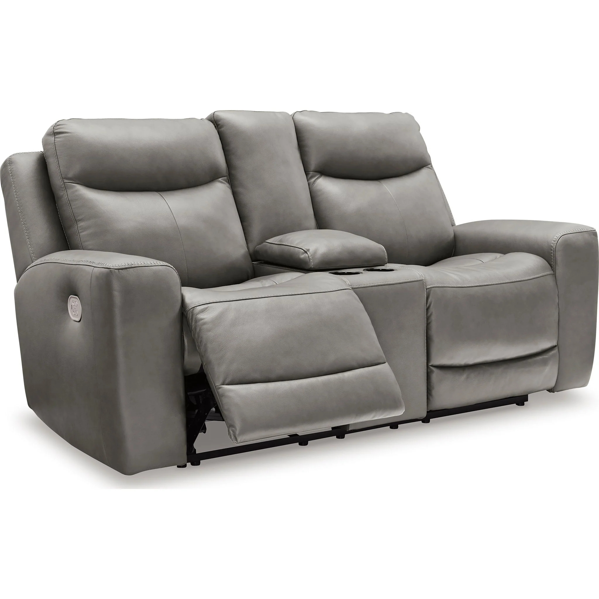 Mindanao Power Reclining Love w/Console and Adj Headrest - Image 4