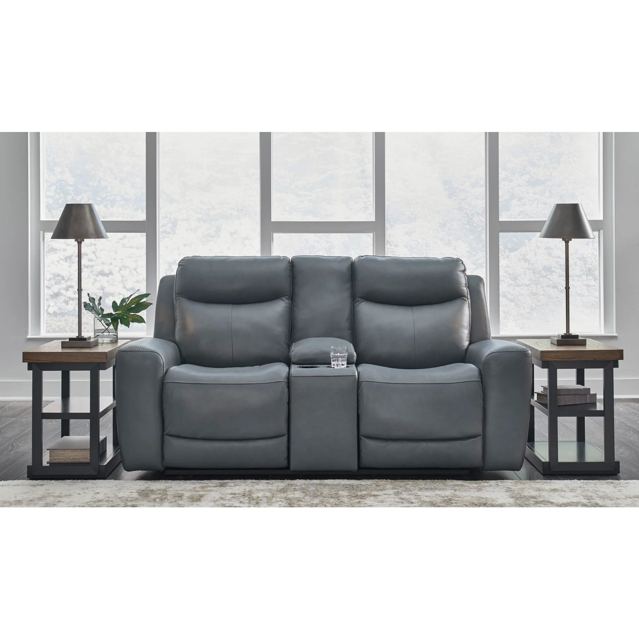 Mindanao Power Reclining Loveseat with Console and Adj Head - Image 47