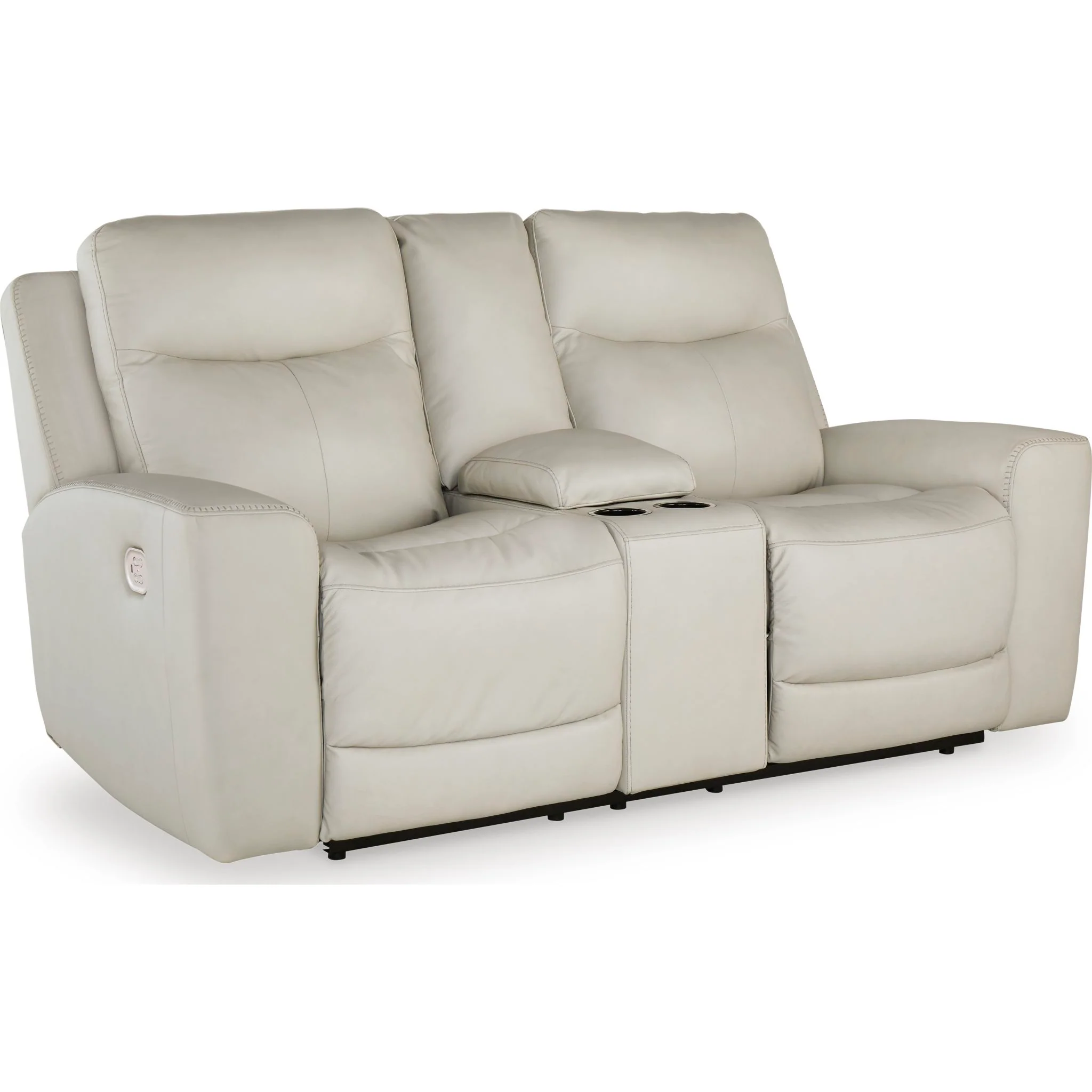 Mindanao Power Reclining Loveseat with Console and Adj Head - Image 3