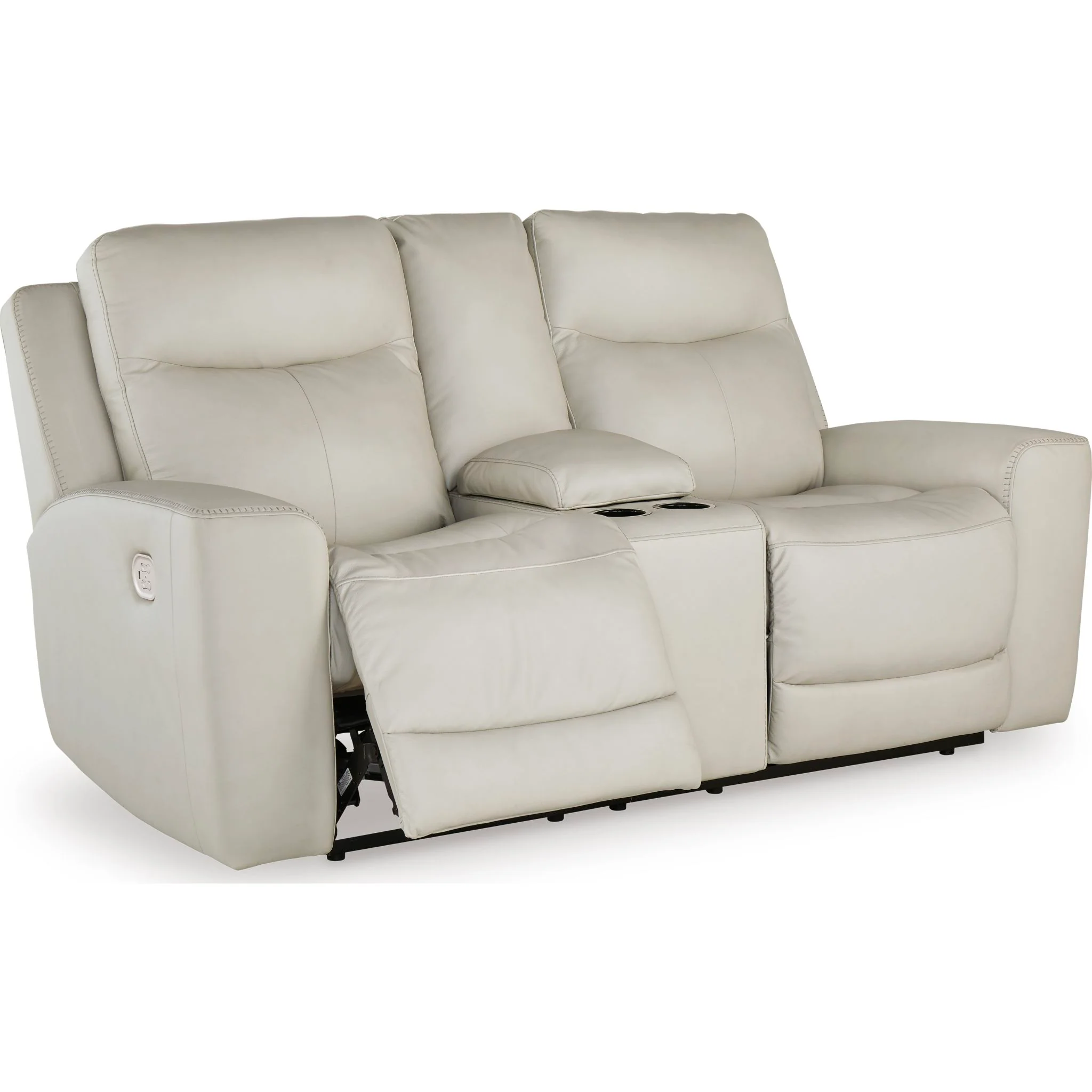 Mindanao Power Reclining Loveseat with Console and Adj Head - Image 4