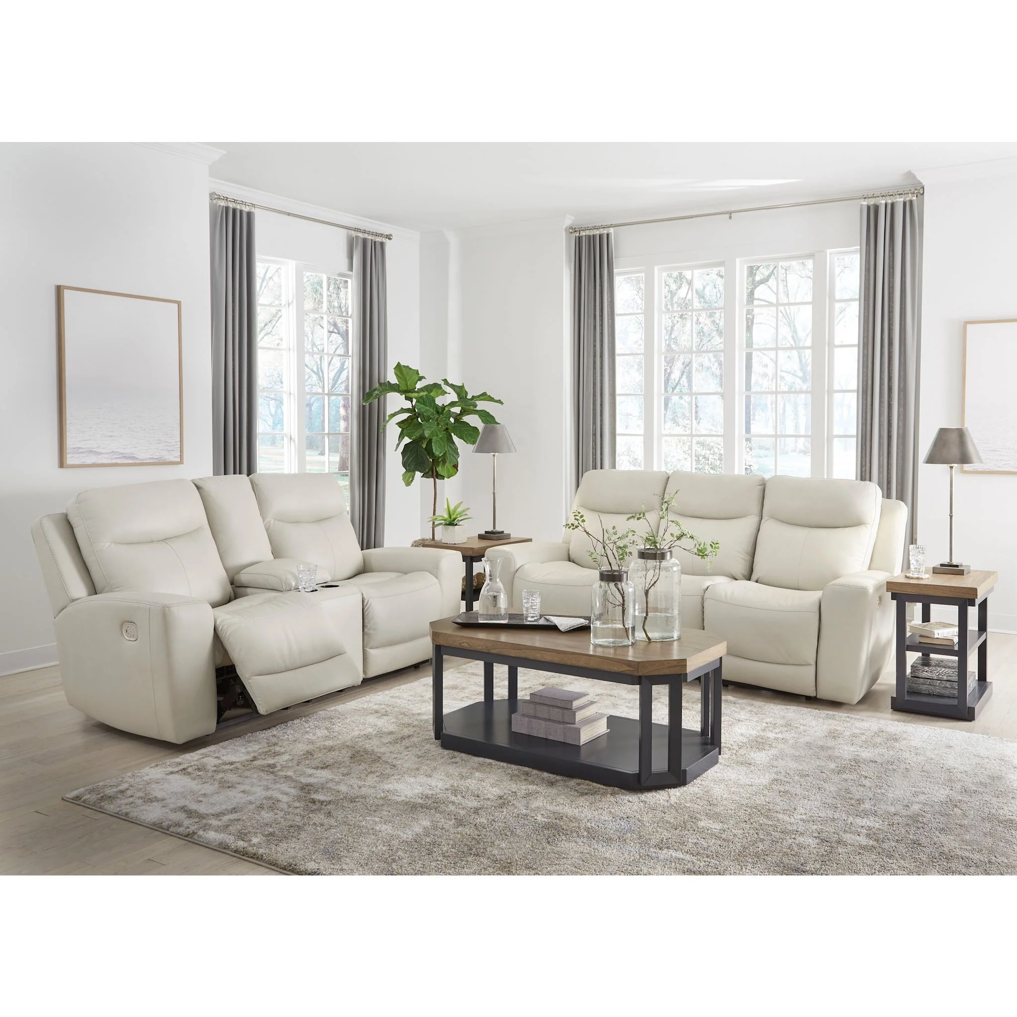 Mindanao Power Reclining Sofa with Adjustable Headrest - Image 9