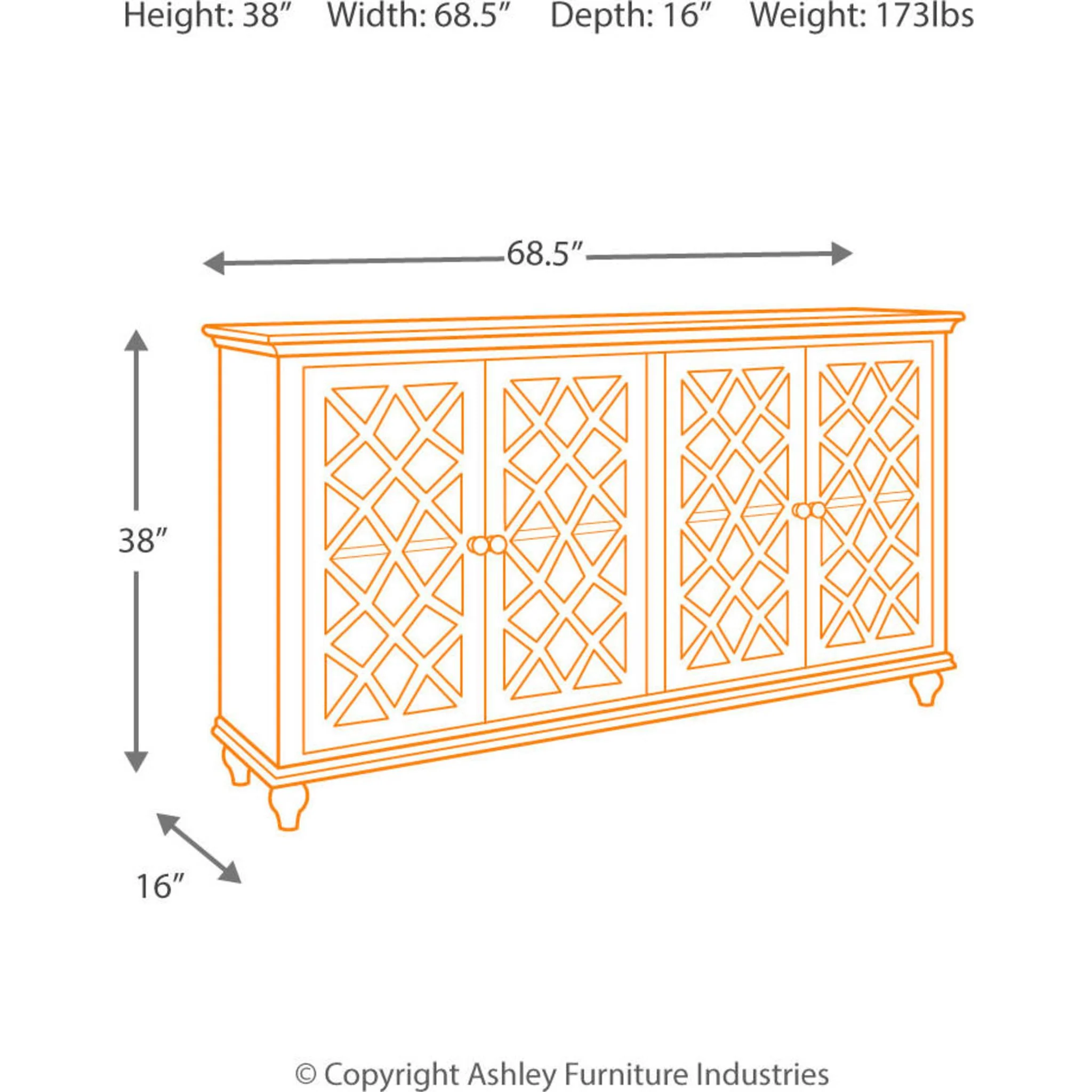 Mirimyn Accent Cabinet - Image 7