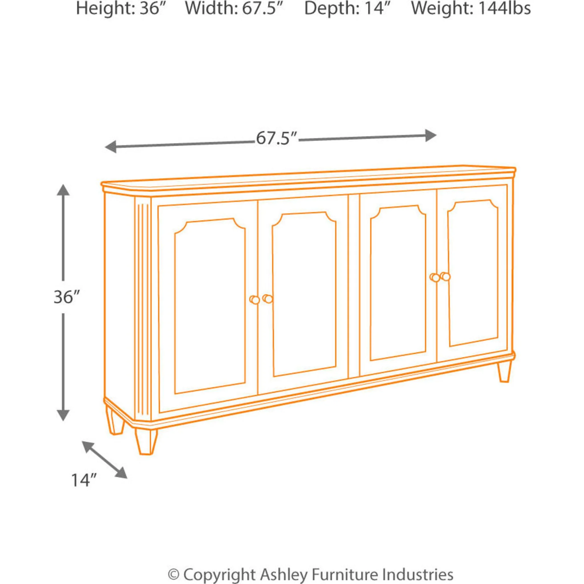Mirimyn Accent Cabinet - Image 11