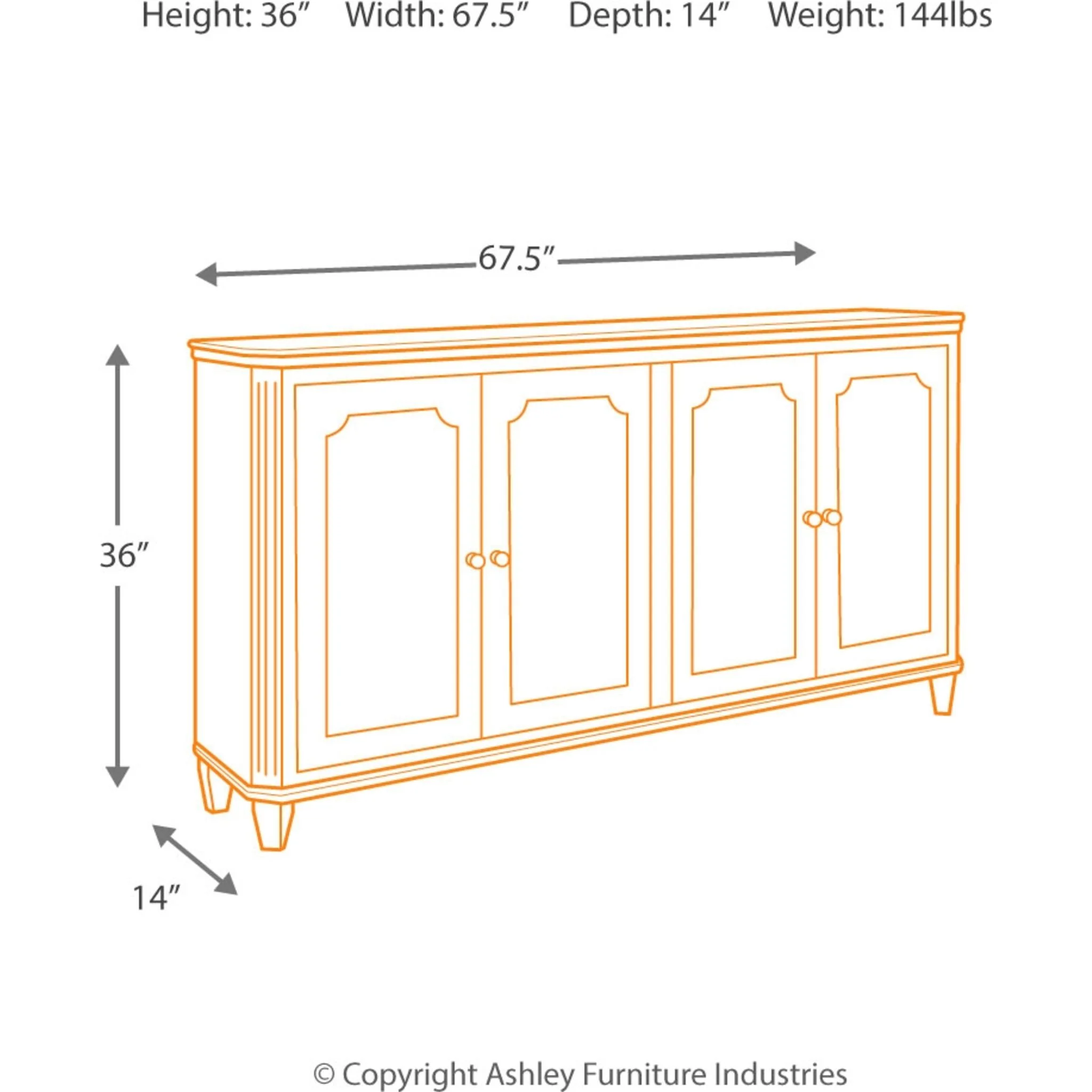 Mirimyn Accent Cabinet - Image 6
