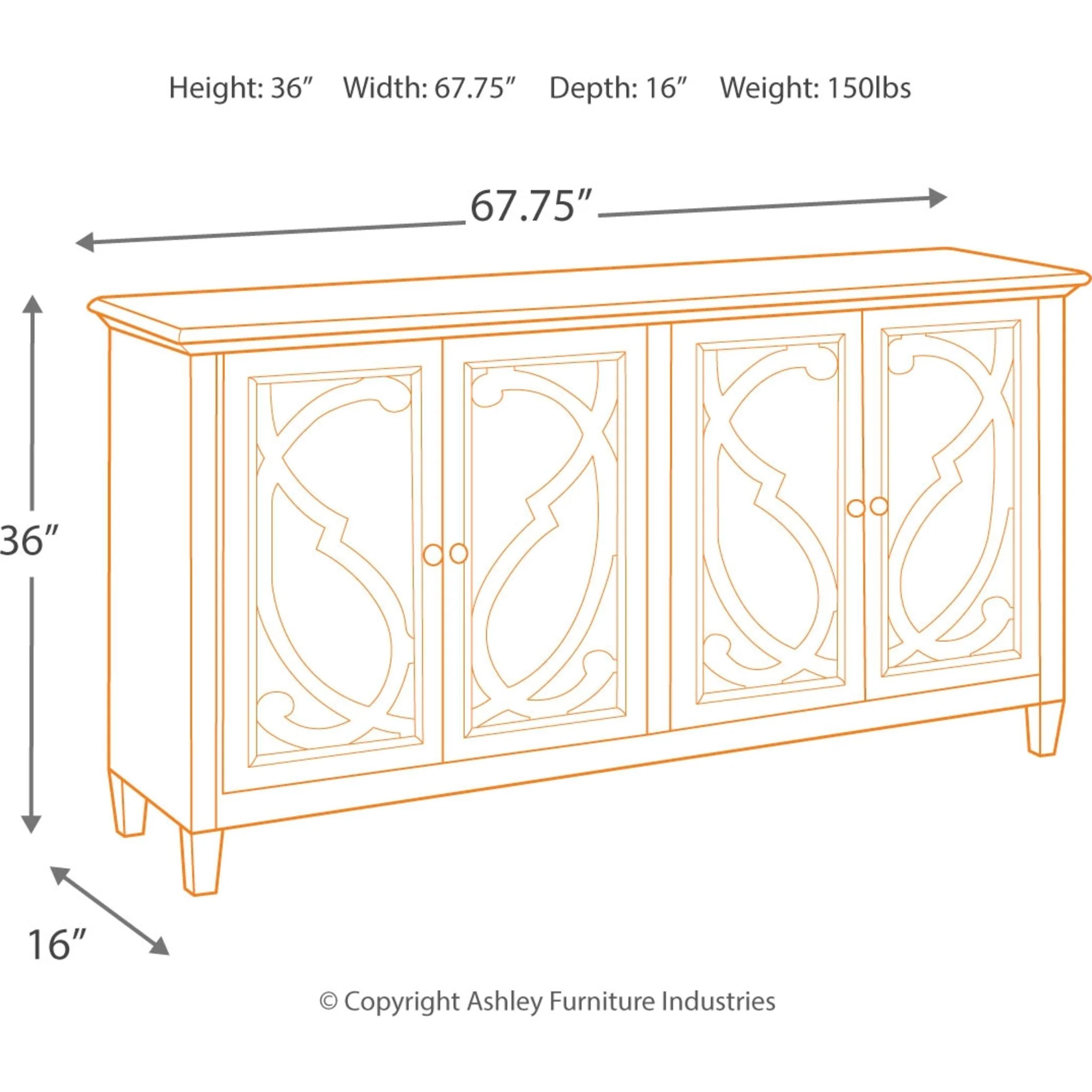 Mirimyn Accent Cabinet - Image 6