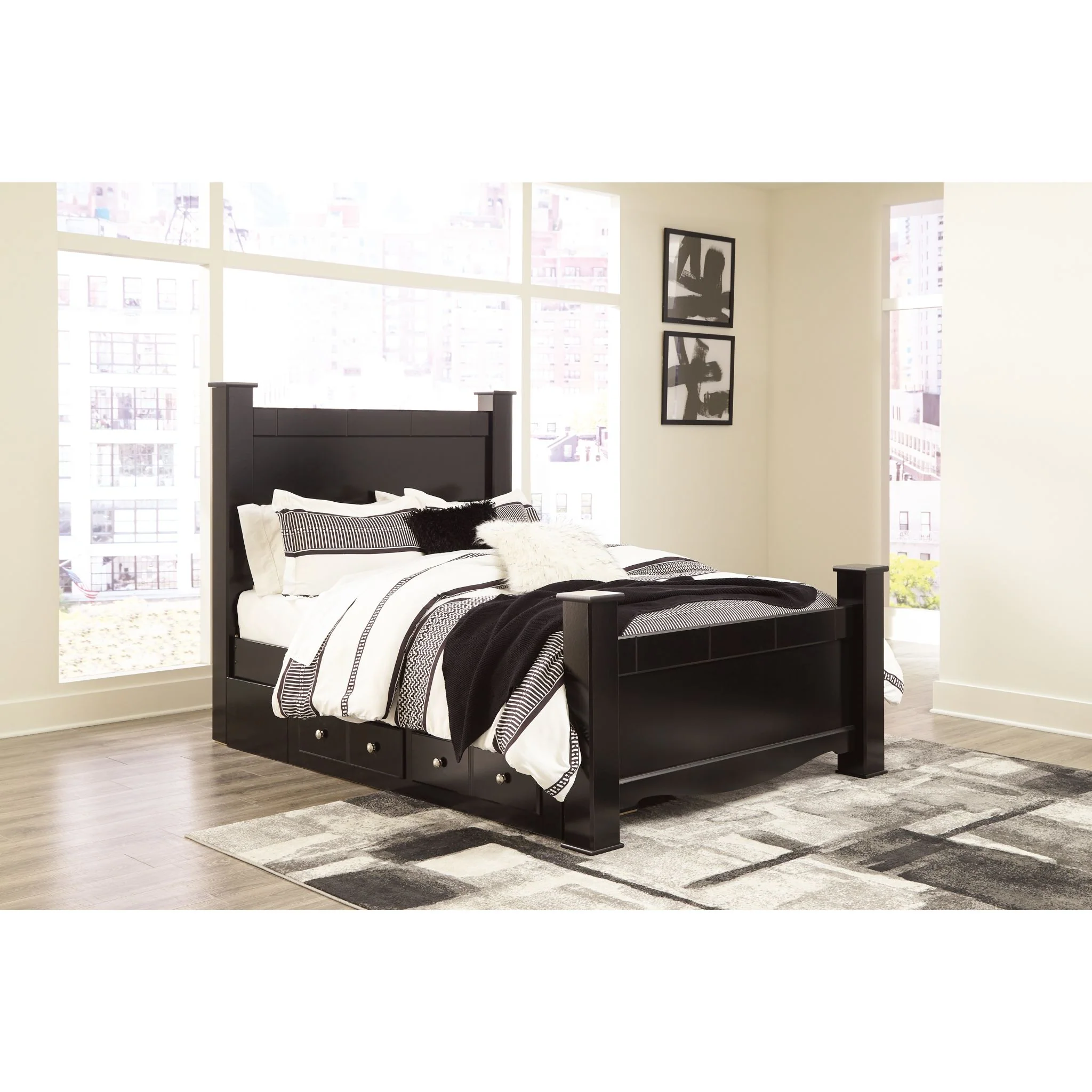 Mirlotown 5 Piece Queen Storage Bed - Image 2