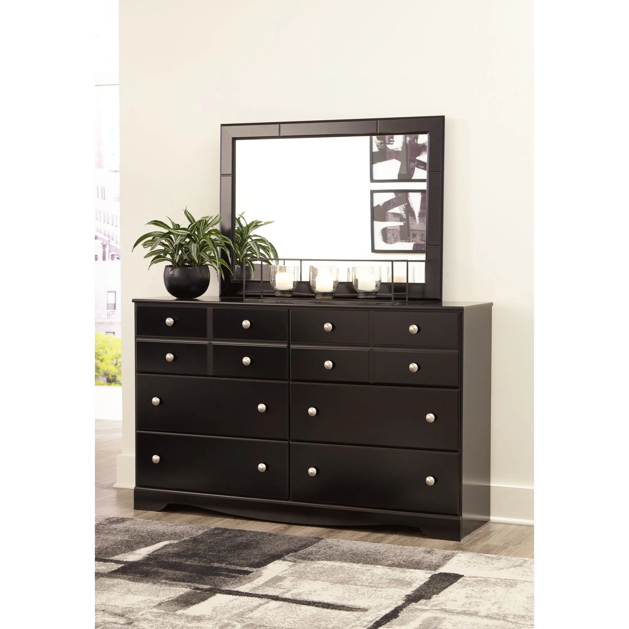 Mirlotown Dresser and Mirror - Image 2