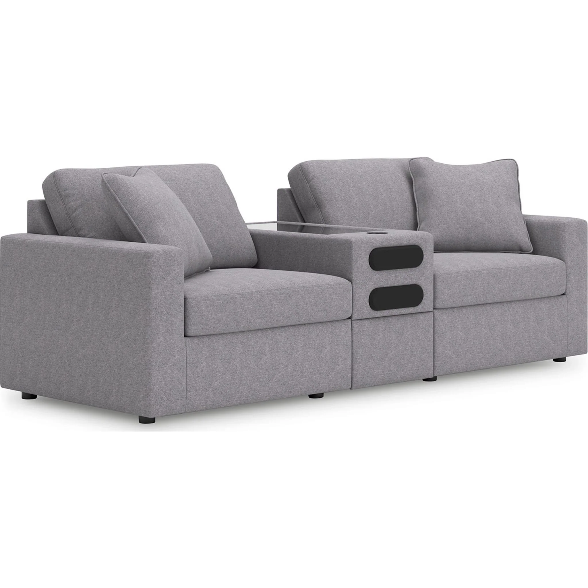 Modmax 3 Piece Modular Sectional with Audio Console - Image 26