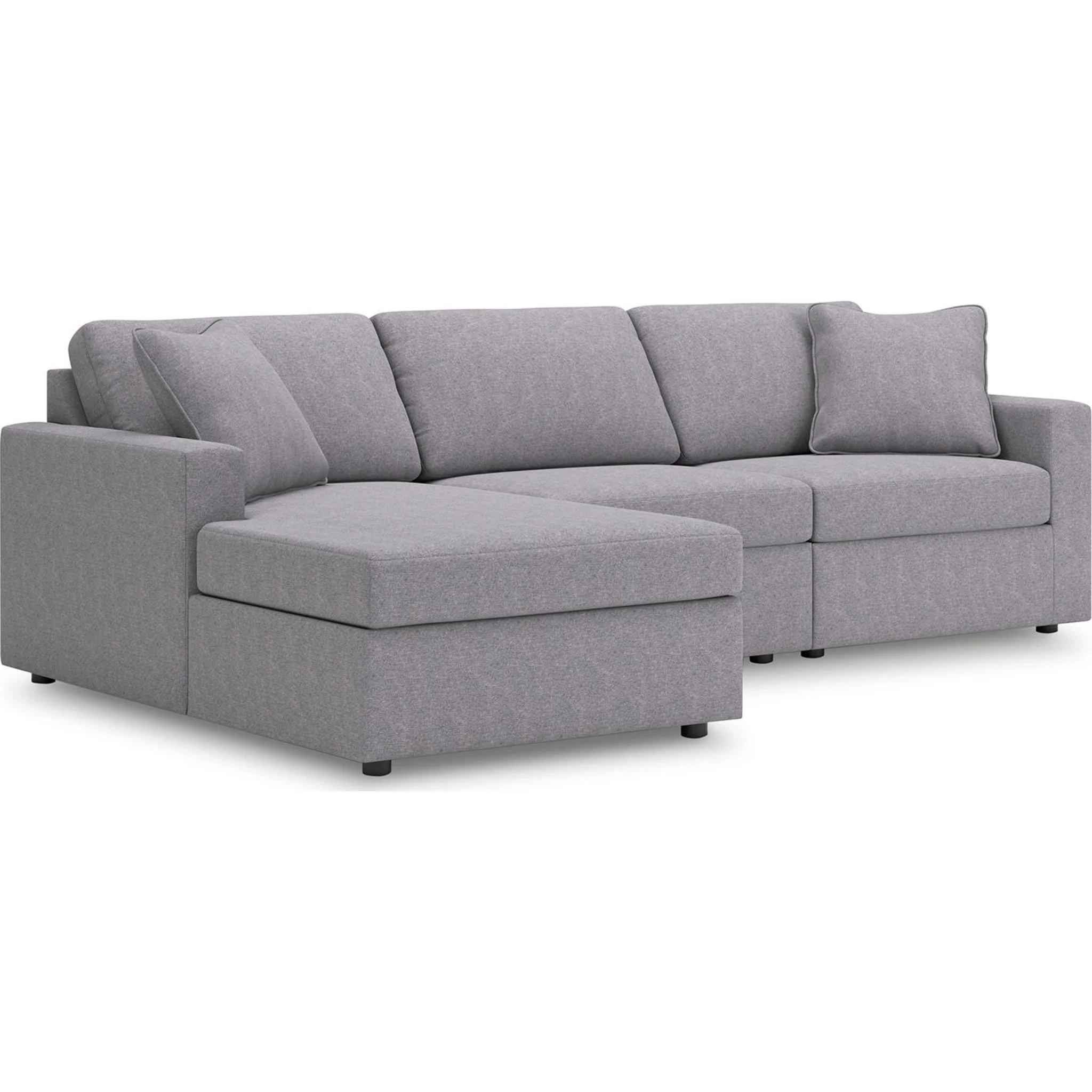 Modmax 3 Piece Modular Sectional with Chaise - Image 37