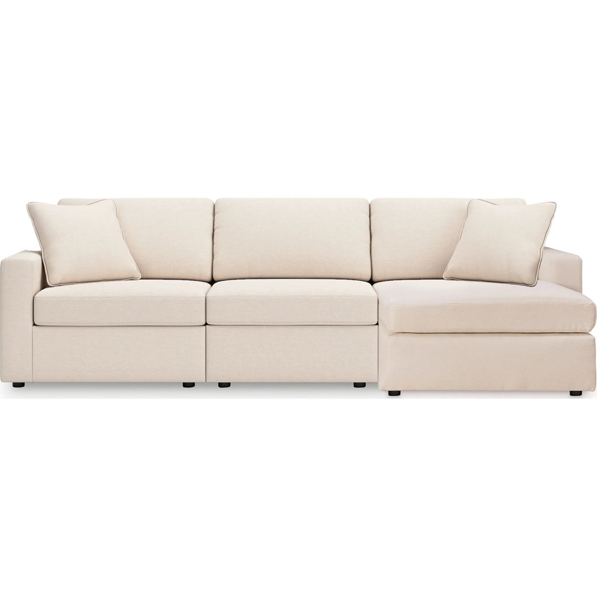 Modmax 3 Piece Modular Sectional with Chaise - Image 6