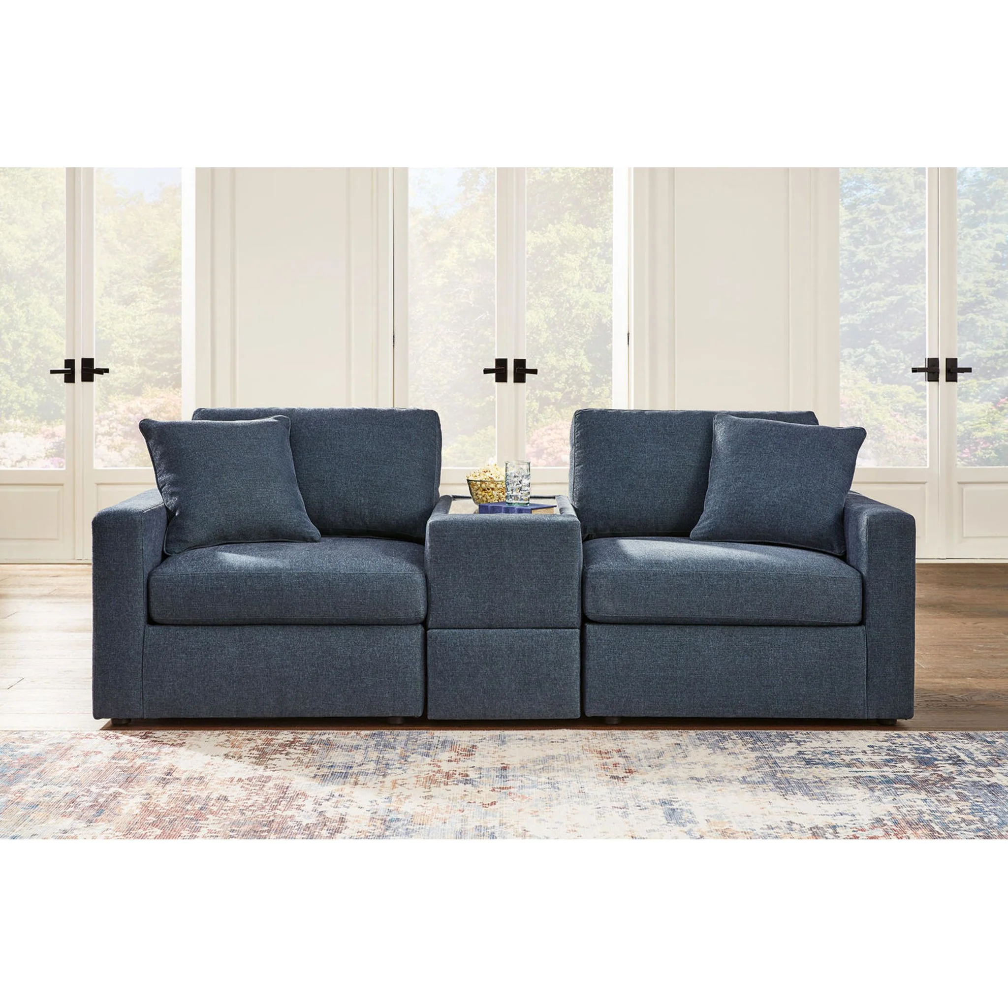 Modmax 3 Piece Modular Sectional with Console - Image 15