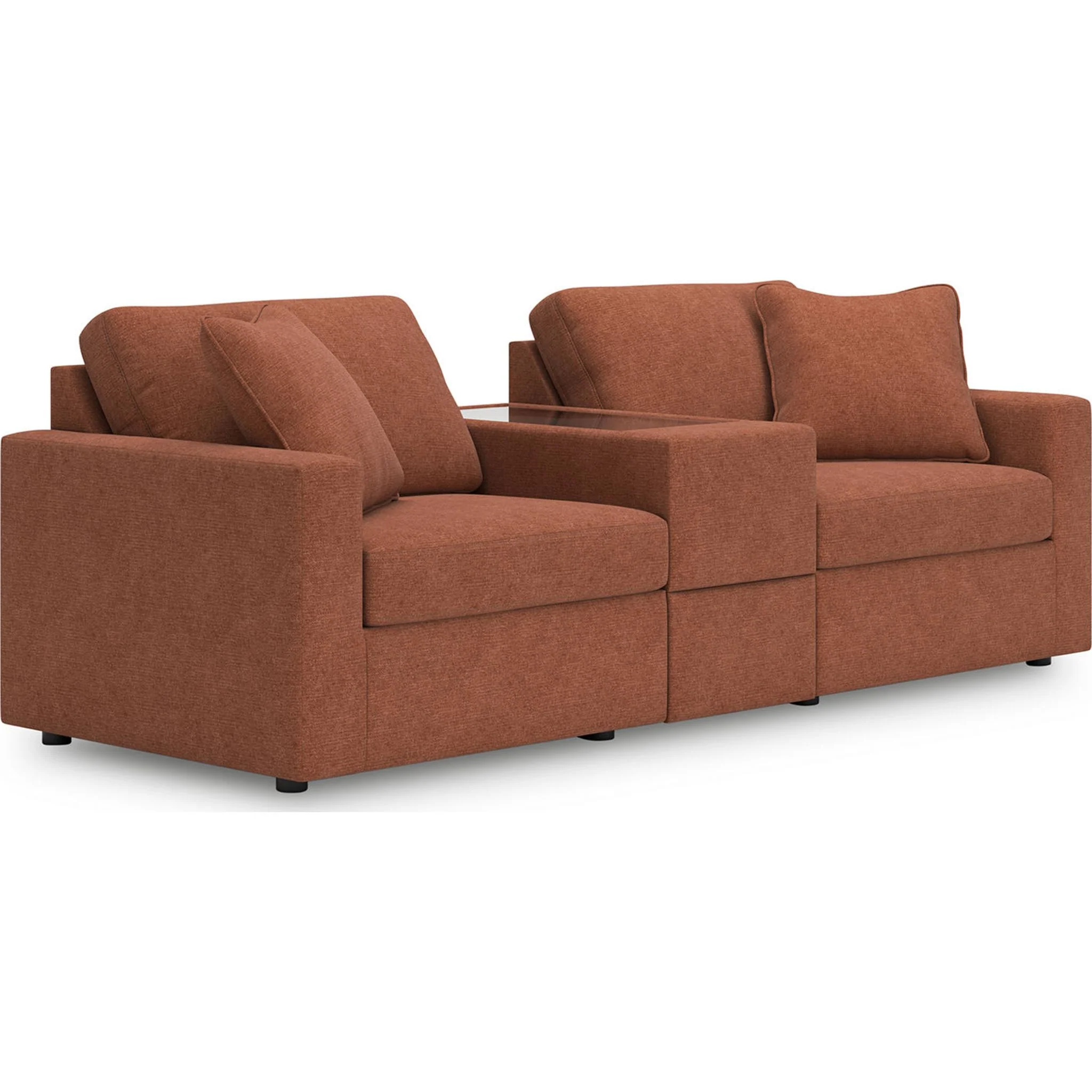 Modmax 3 Piece Modular Sectional with Console - Image 23