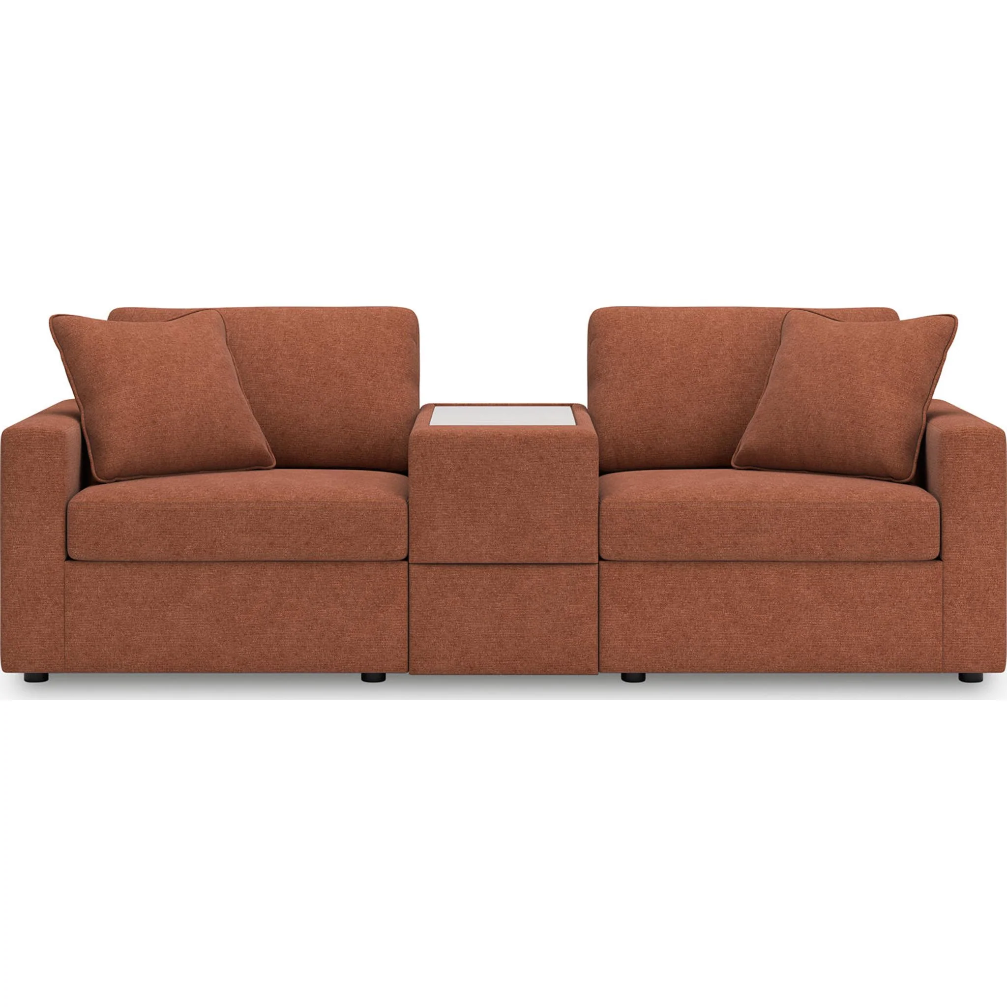 Modmax 3 Piece Modular Sectional with Console - Image 29