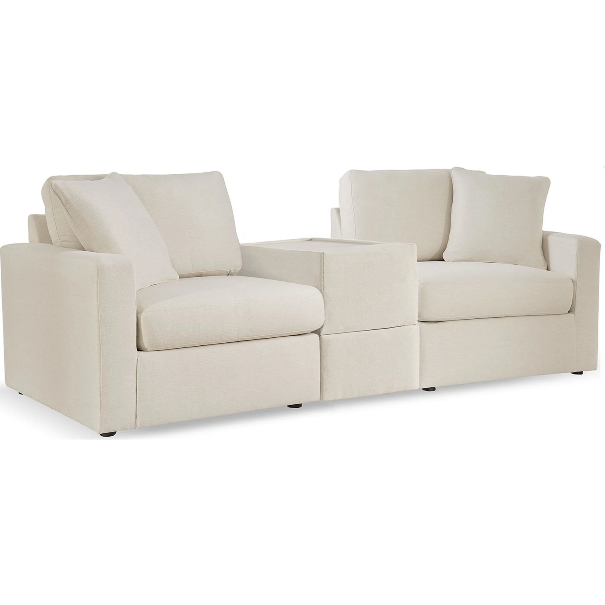 Modmax 3 Piece Modular Sectional with Console - Image 7