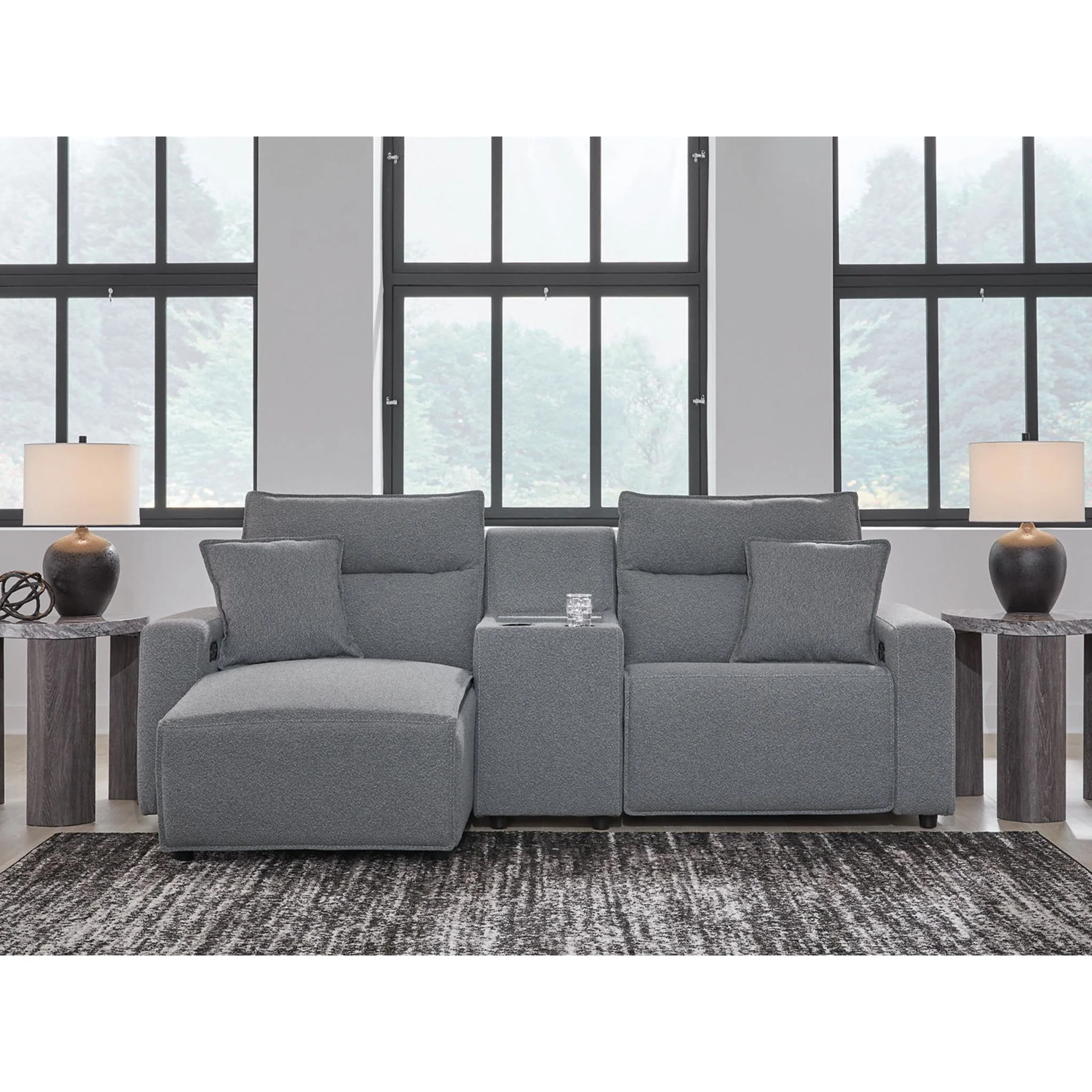 Modmax II 3 Piece Modular Power Reclining Sectional with Chaise - Image 15