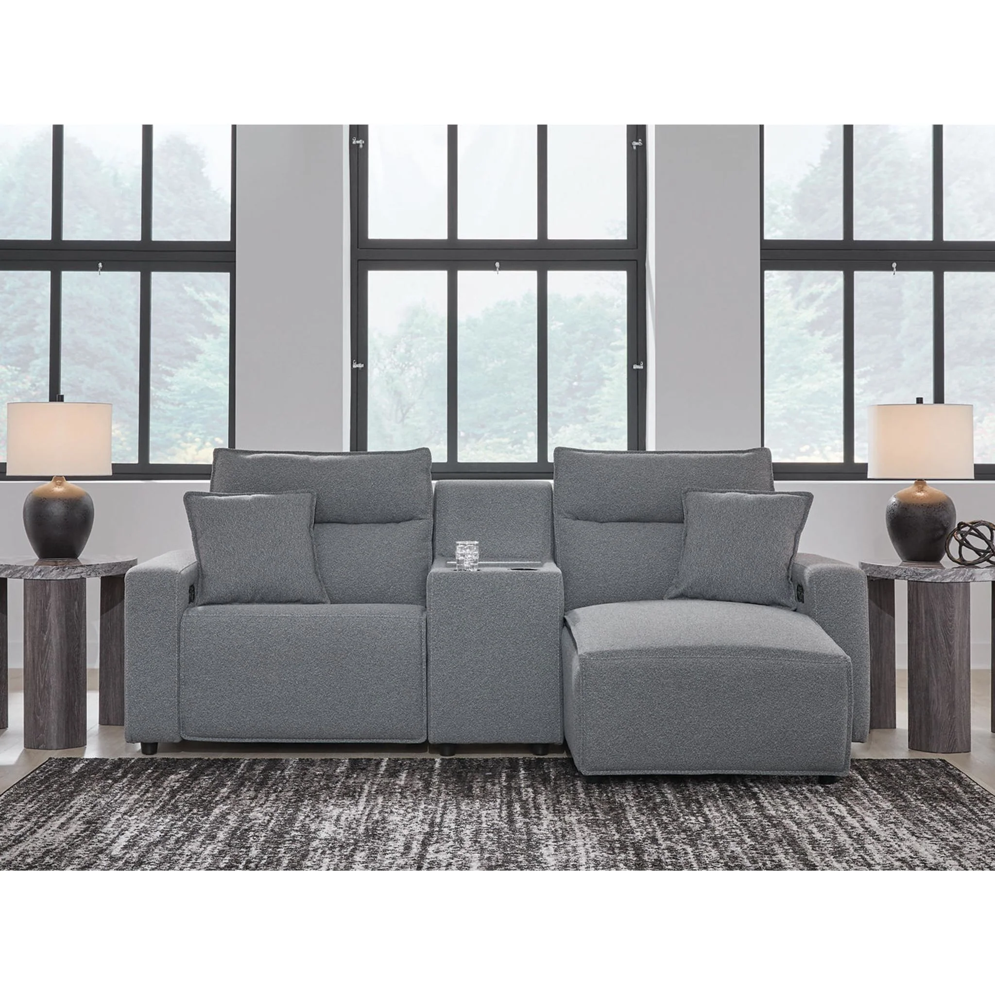 Modmax II 3 Piece Modular Power Reclining Sectional with Chaise - Image 7