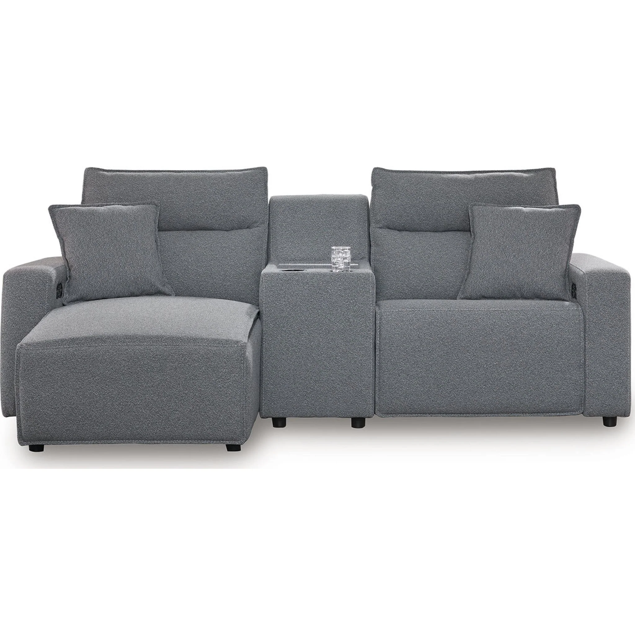 Modmax II 3 Piece Modular Power Reclining Sectional with Chaise - Image 9