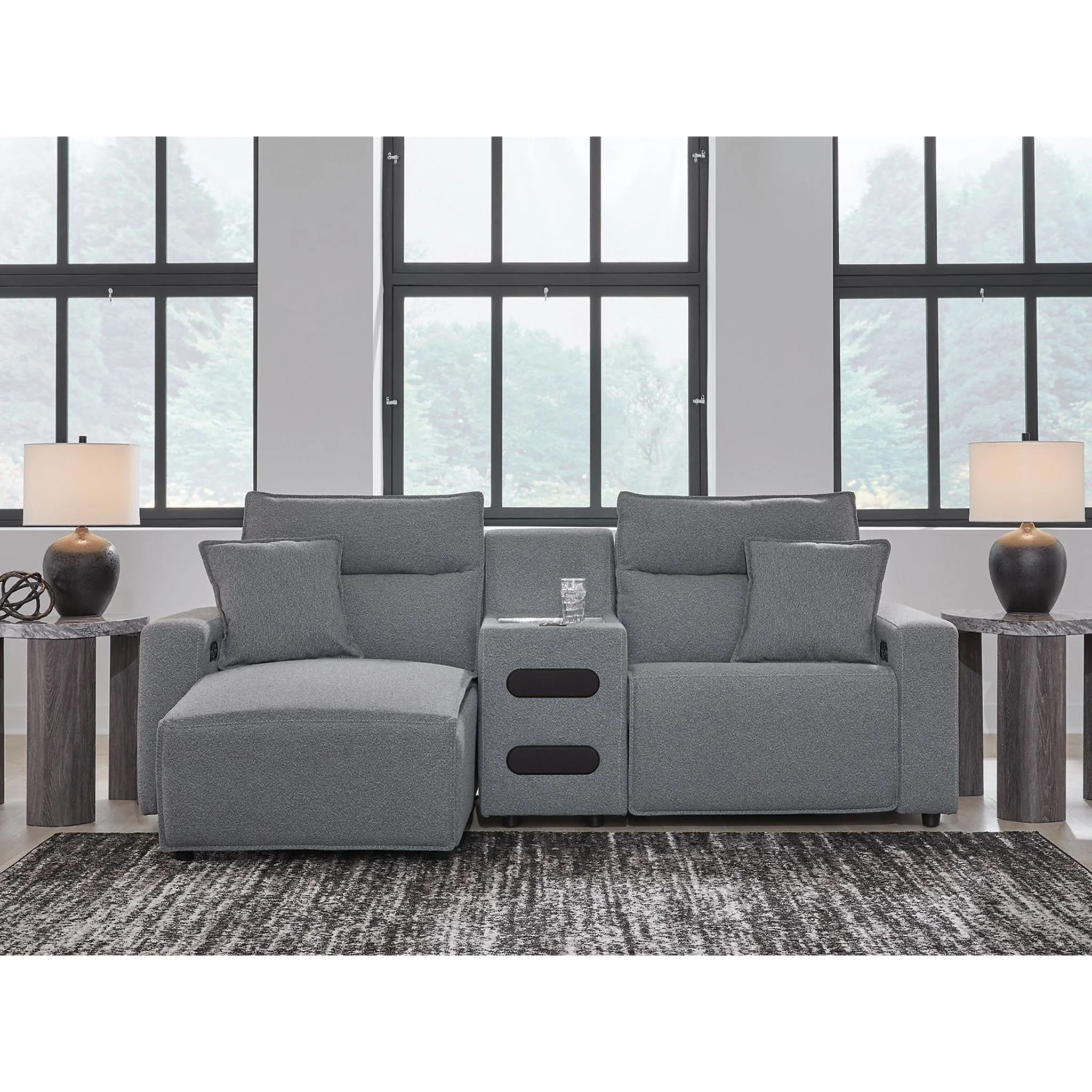 Modmax II 3 Piece Modular Power Reclining Sectional with Chaise - Image 15