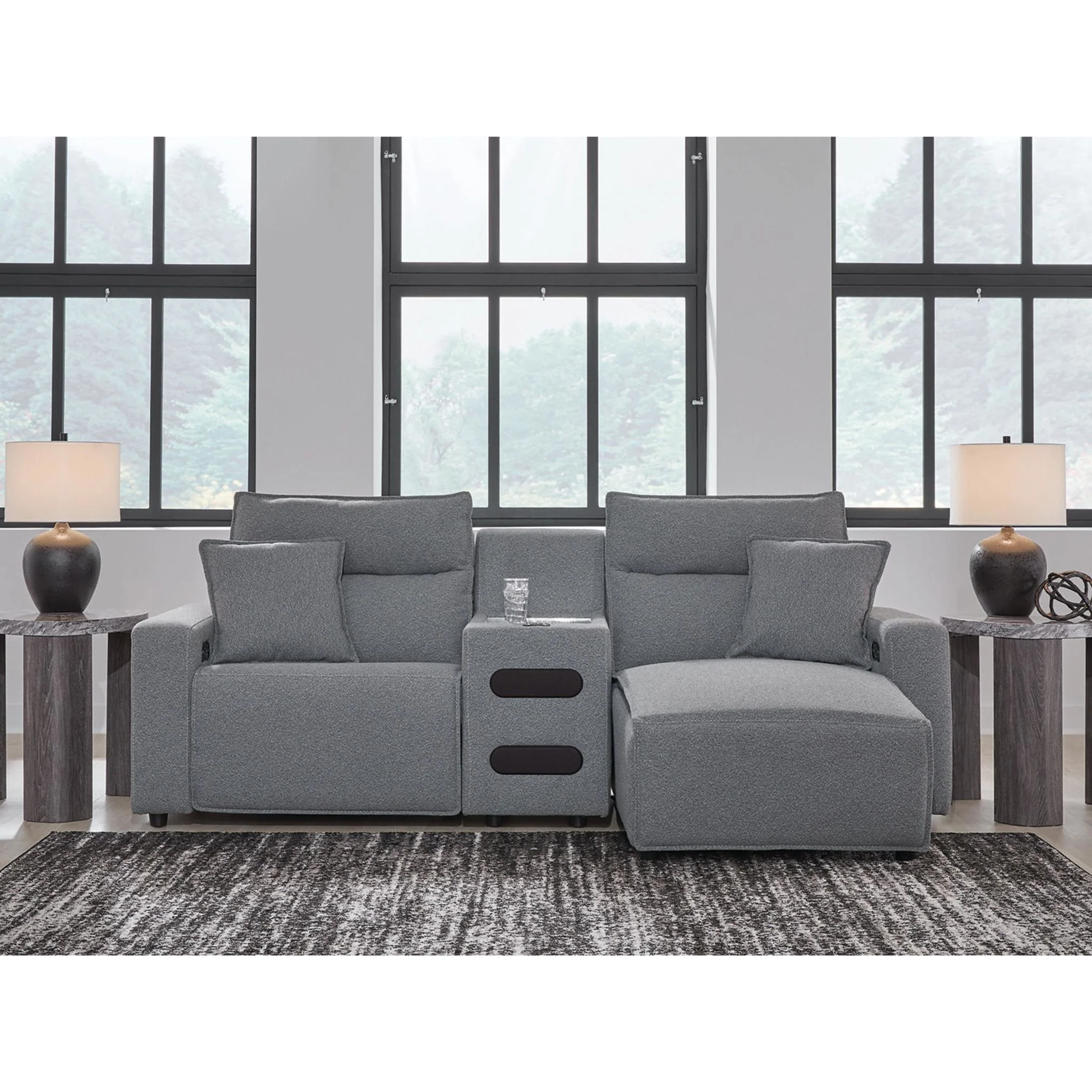 Modmax II 3 Piece Modular Power Reclining Sectional with Chaise - Image 7