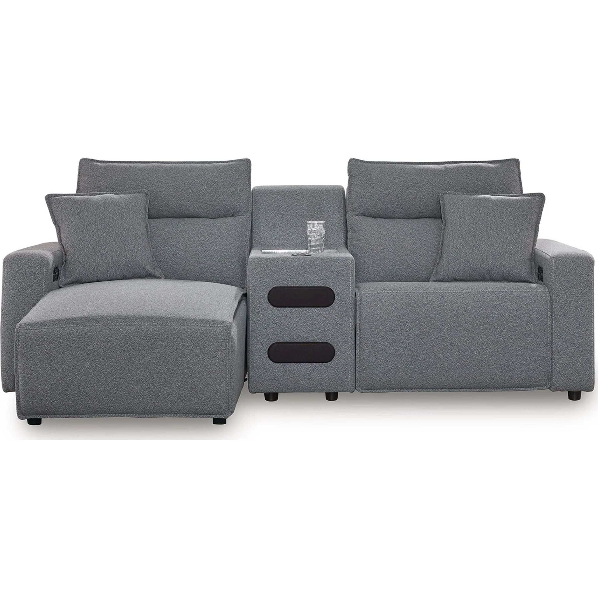 Modmax II 3 Piece Modular Power Reclining Sectional with Chaise - Image 9