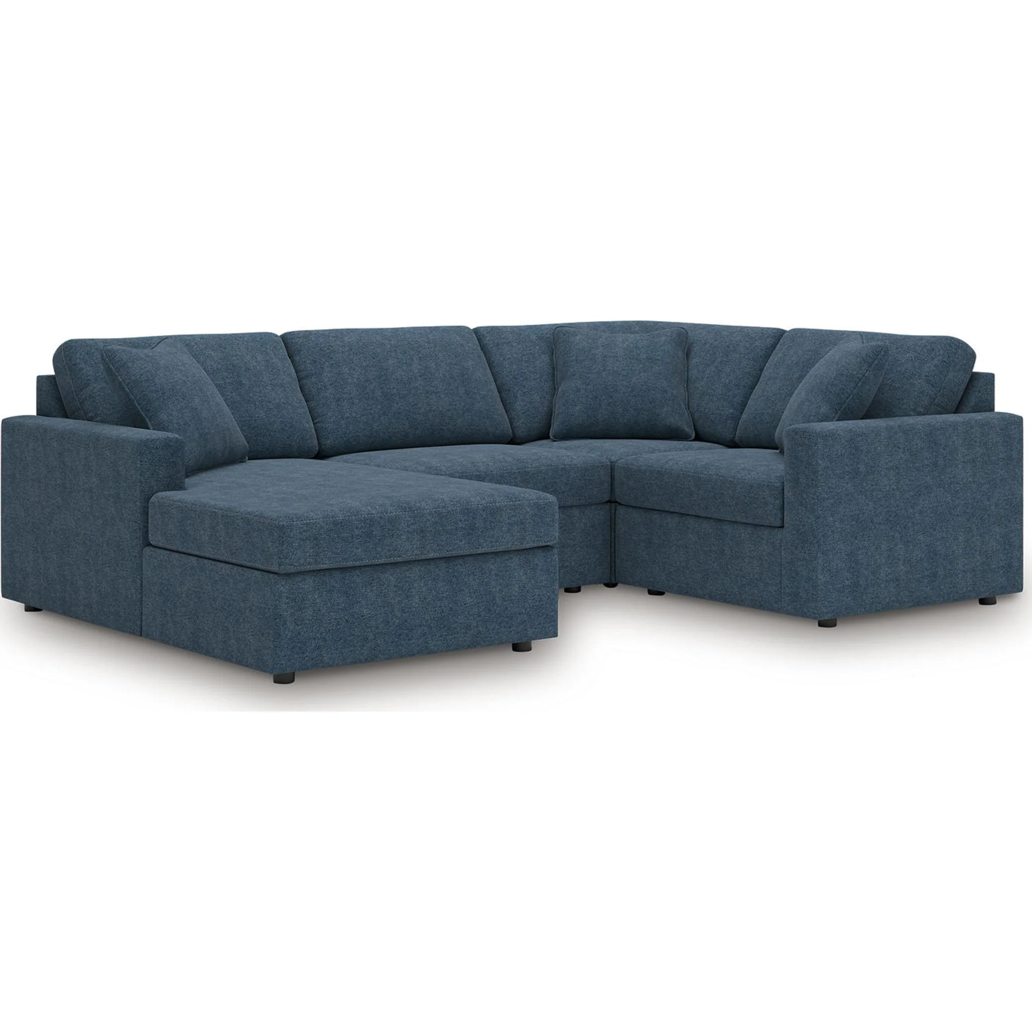 Modmax 4 Piece Modular Sectional with Chaise - Image 124