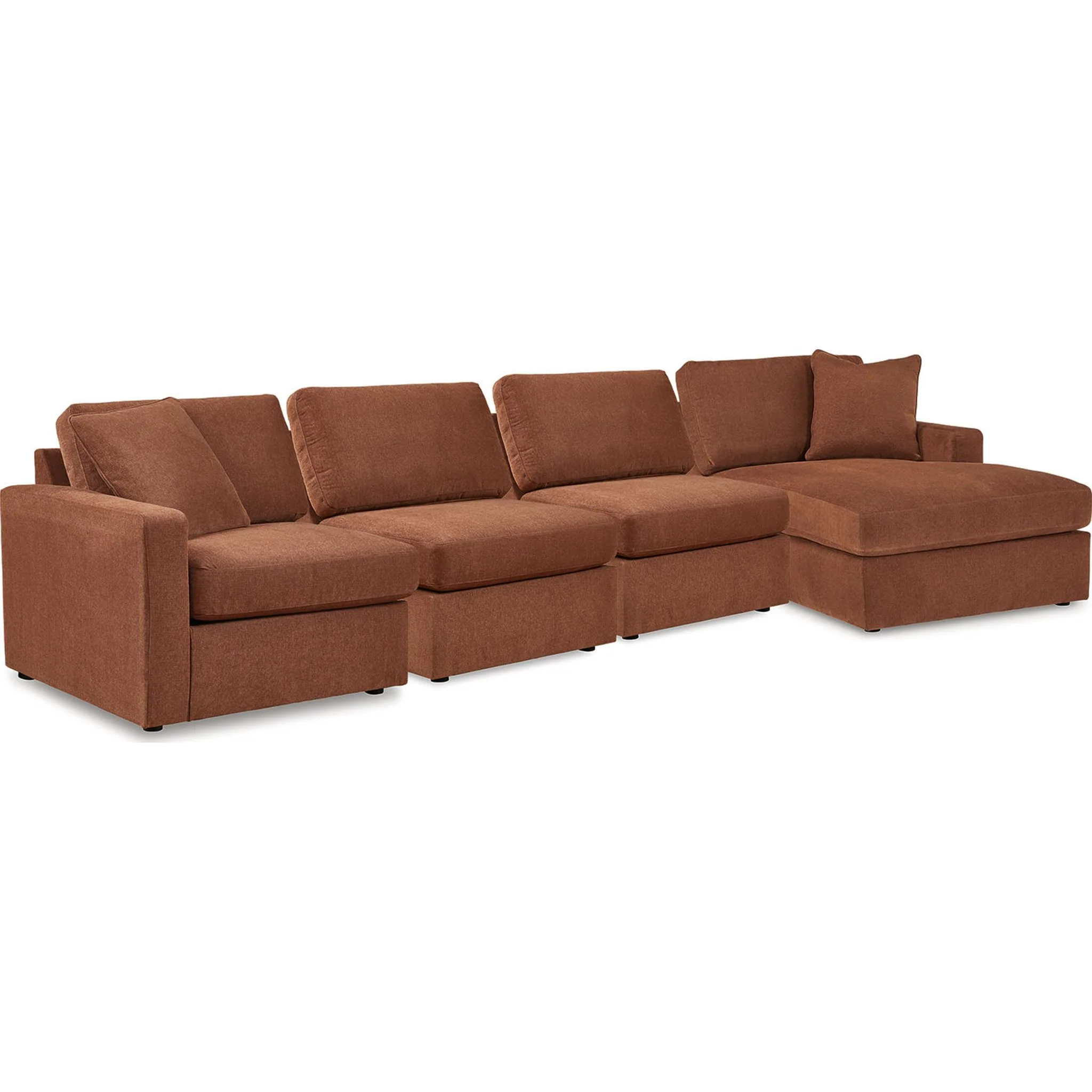 Modmax 4 Piece Modular Sectional with Chaise - Image 11