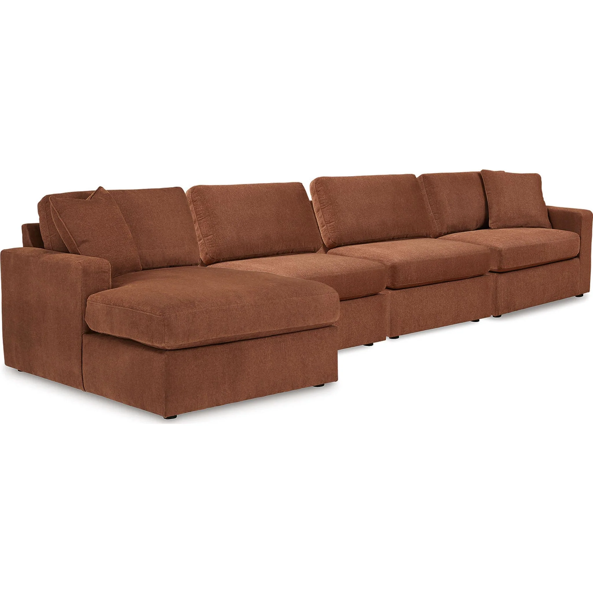 Modmax 4 Piece Modular Sectional with Chaise - Image 18