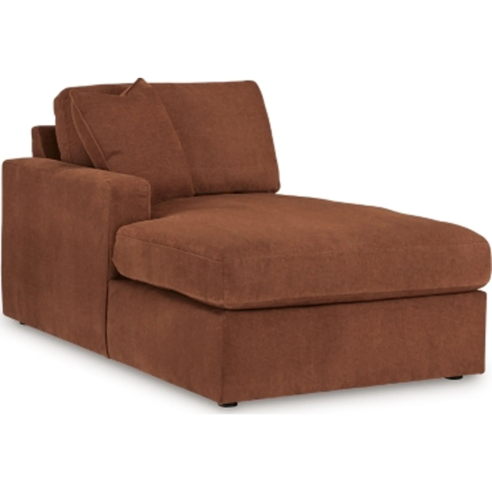 Modmax 4 Piece Modular Sectional with Chaise and Storage Console - Image 12