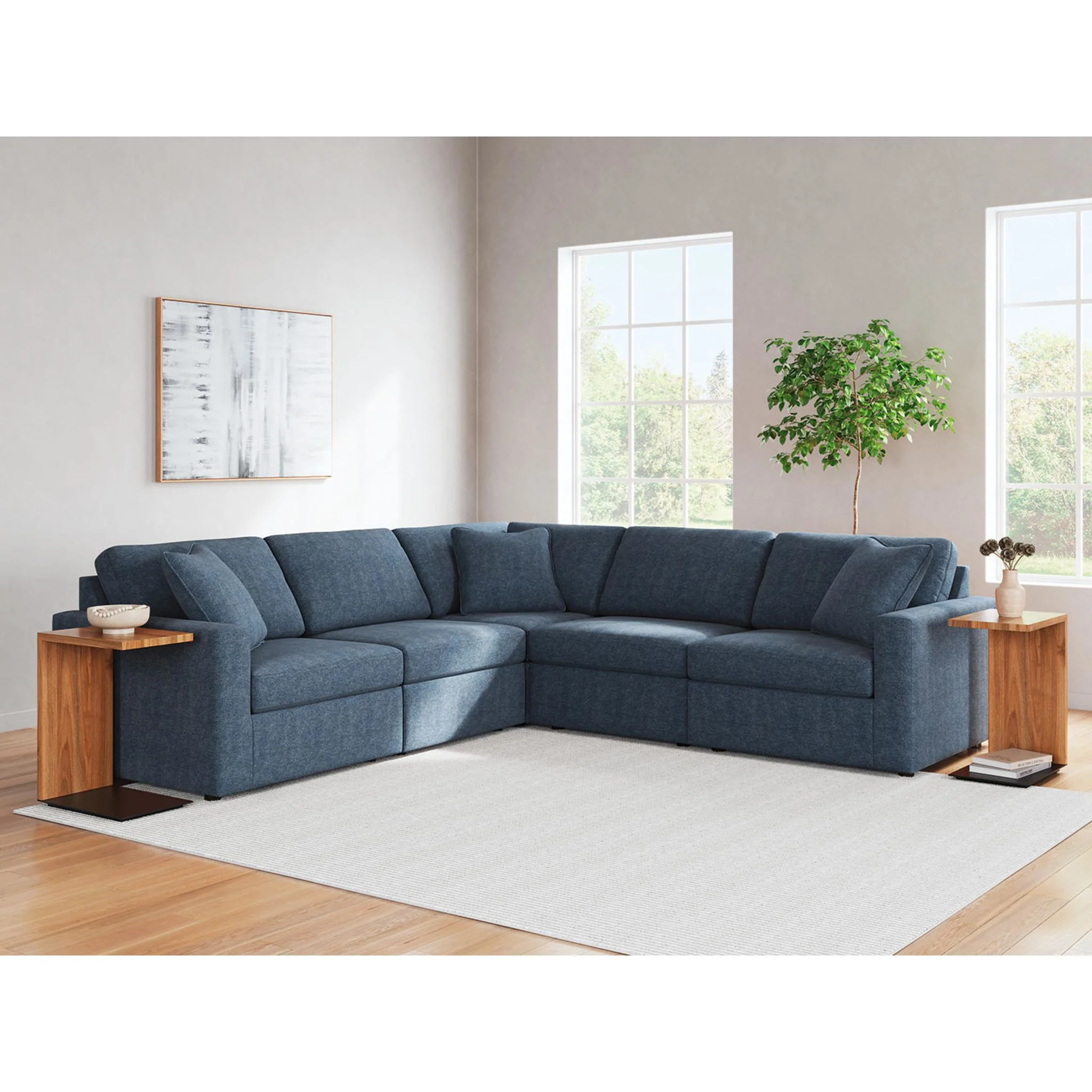 Modmax 5 Piece Modular Sectional - Image 21