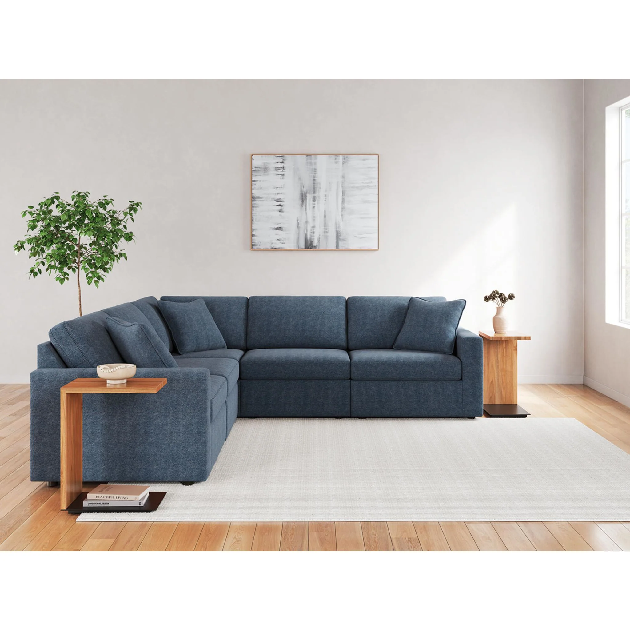Modmax 5 Piece Modular Sectional - Image 22