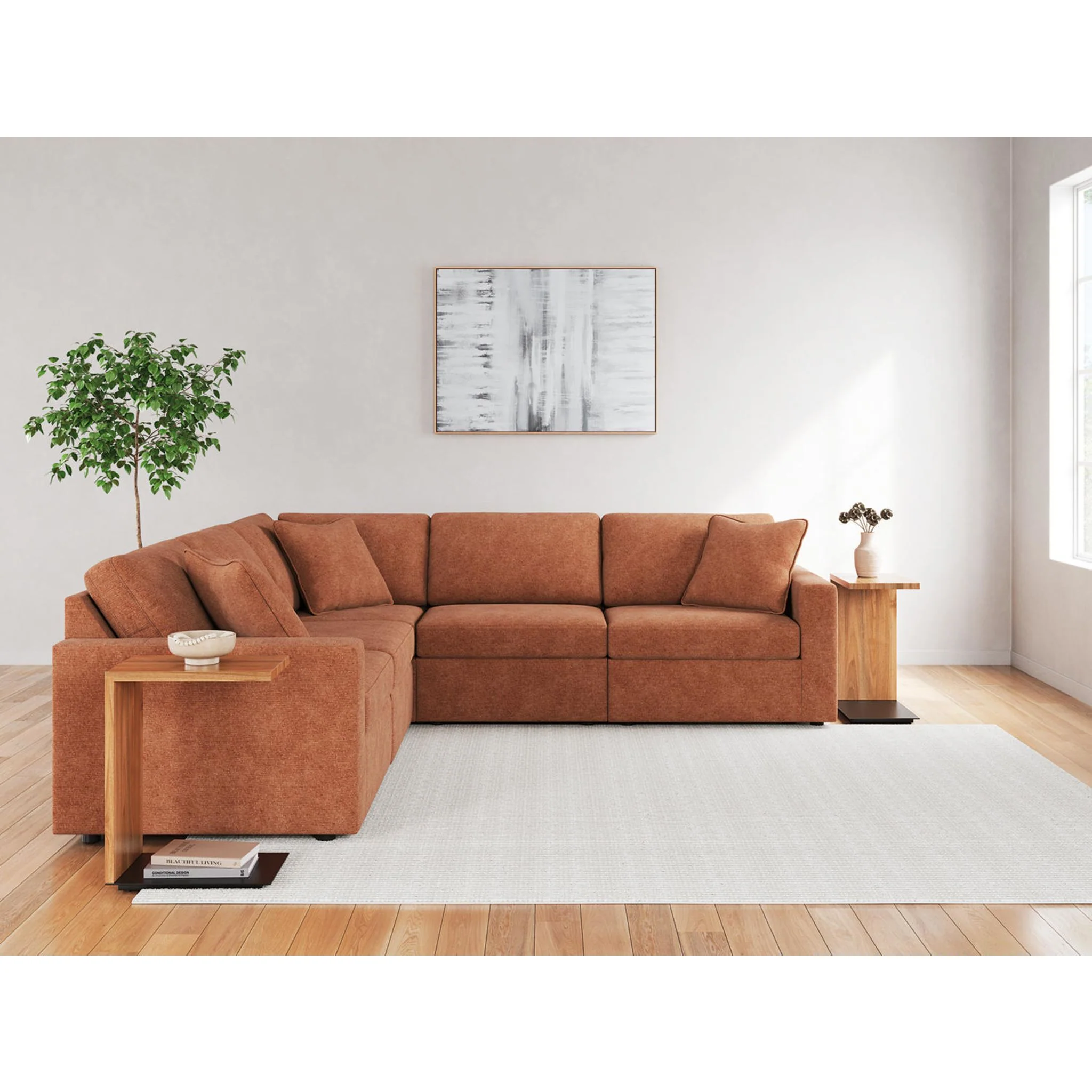 Modmax 5 Piece Modular Sectional - Image 5