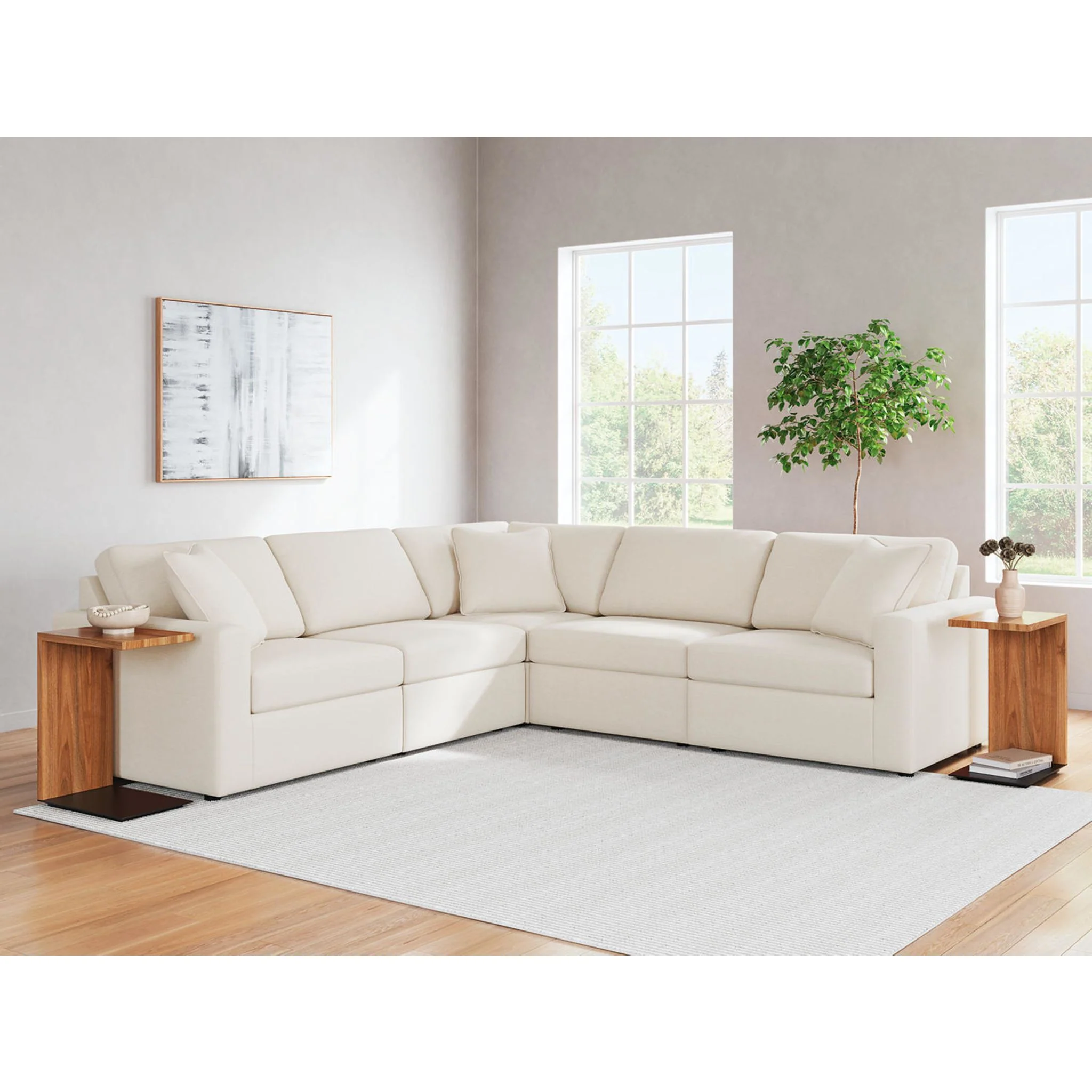 Modmax 5 Piece Modular Sectional - Image 9