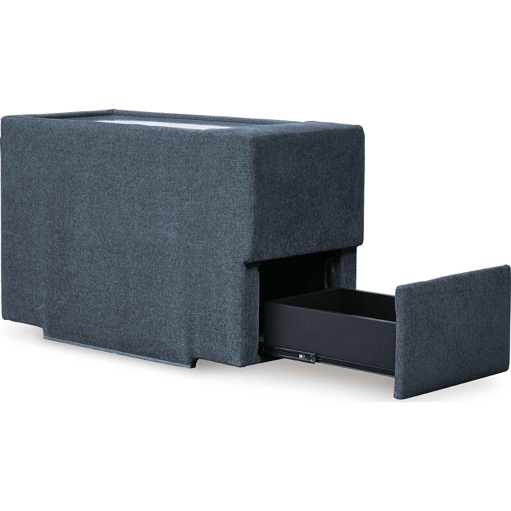 Modmax 5 Piece Modular Sectional with Audio and Storage Consoles - Image 84