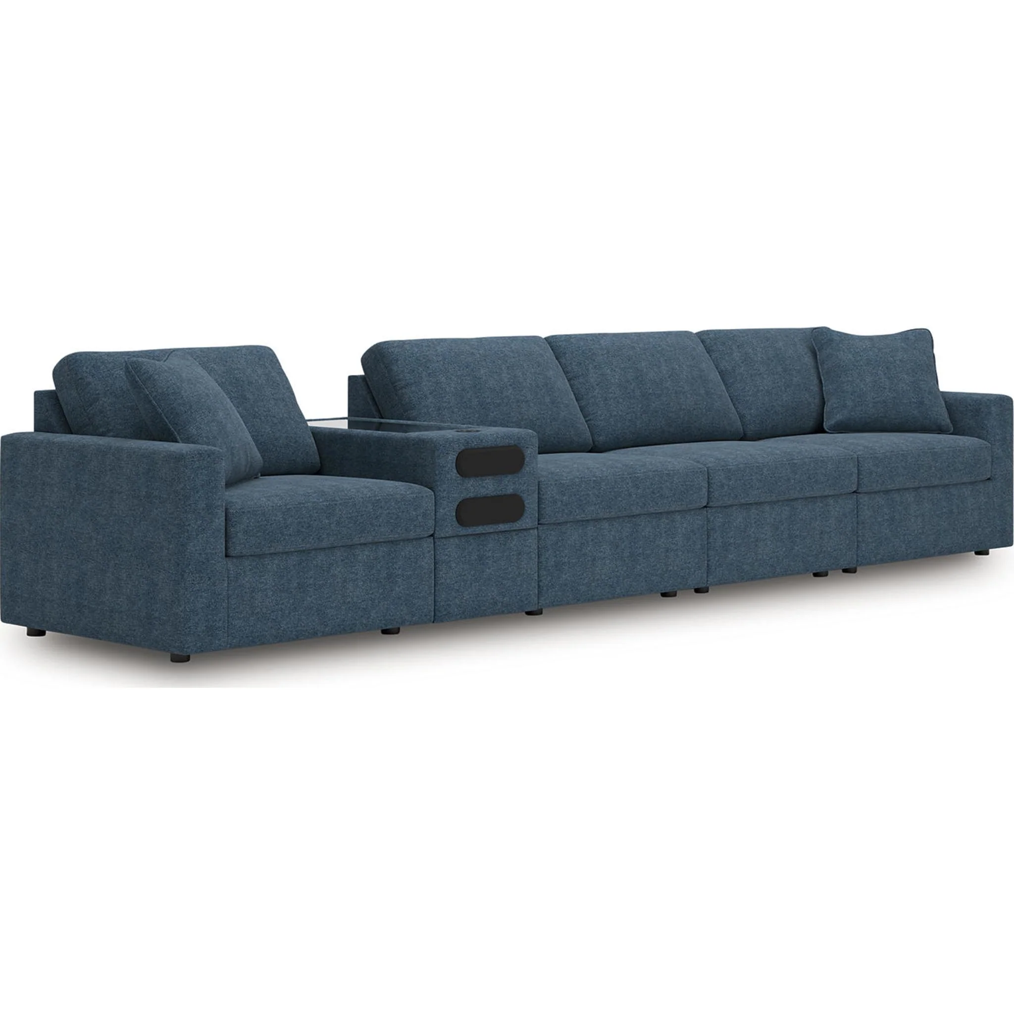 Modmax 5 Piece Modular Sectional with Audio Console - Image 2