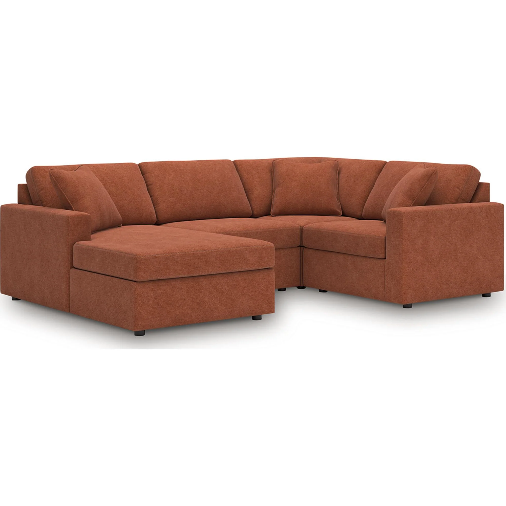 Modmax 5 Piece Modular Sectional with Chaise - Image 24