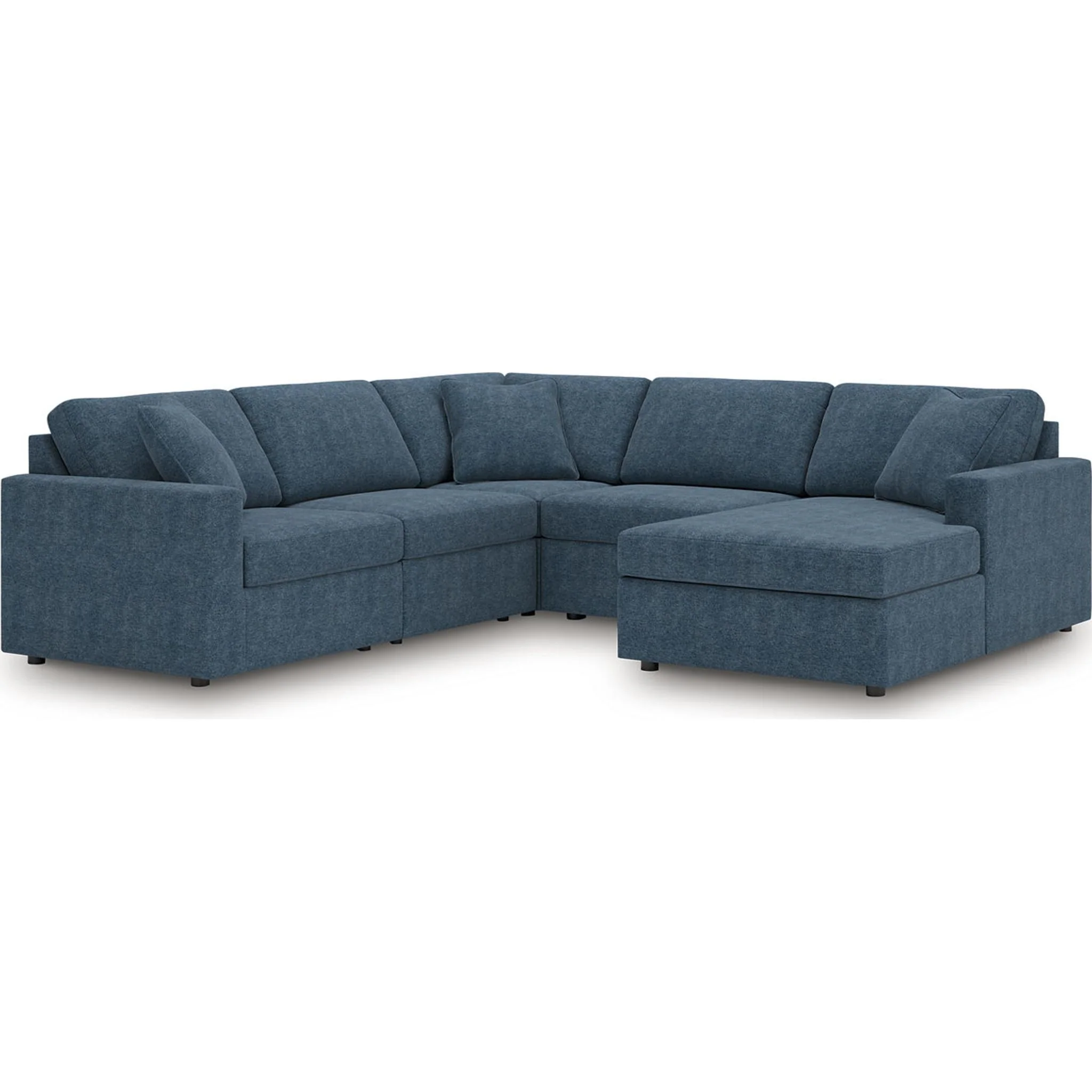 Modmax 5 Piece Modular Sectional with Chaise - Image 70