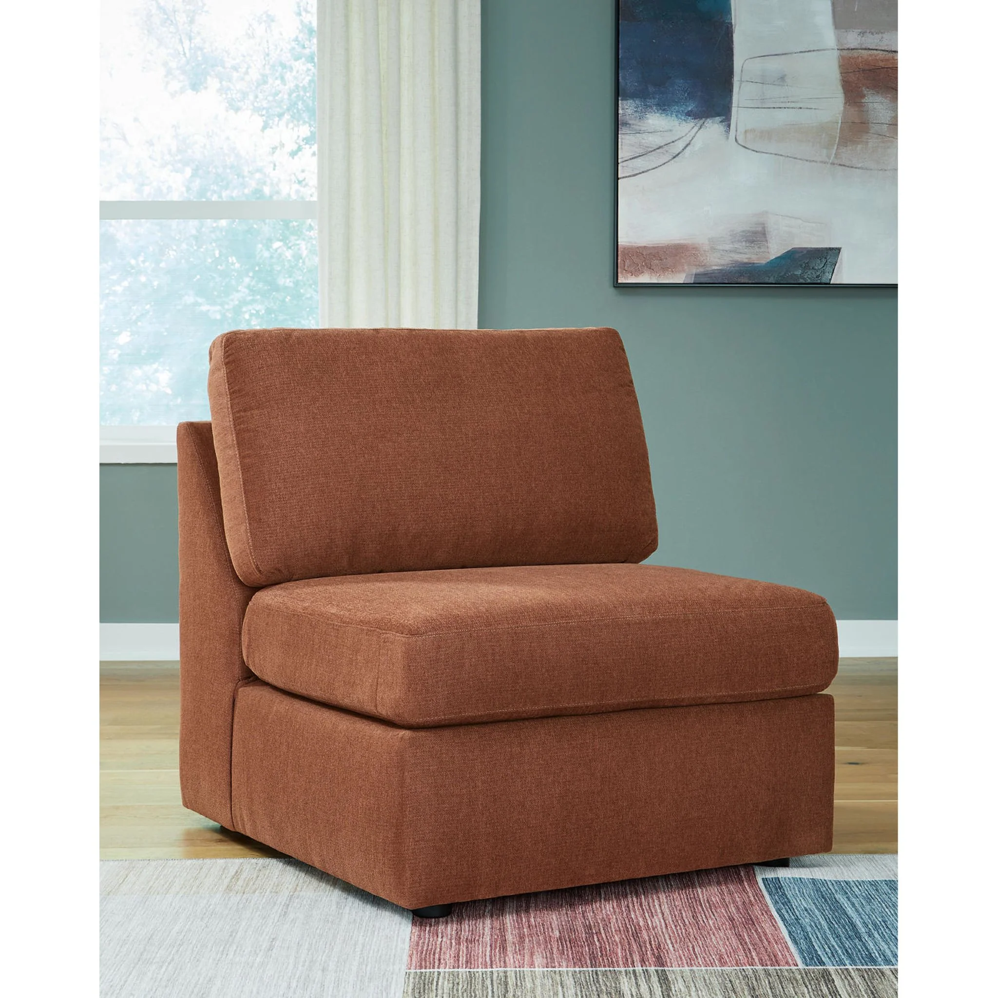 Modmax 5 Piece Modular Sectional with Audio Console - Image 19
