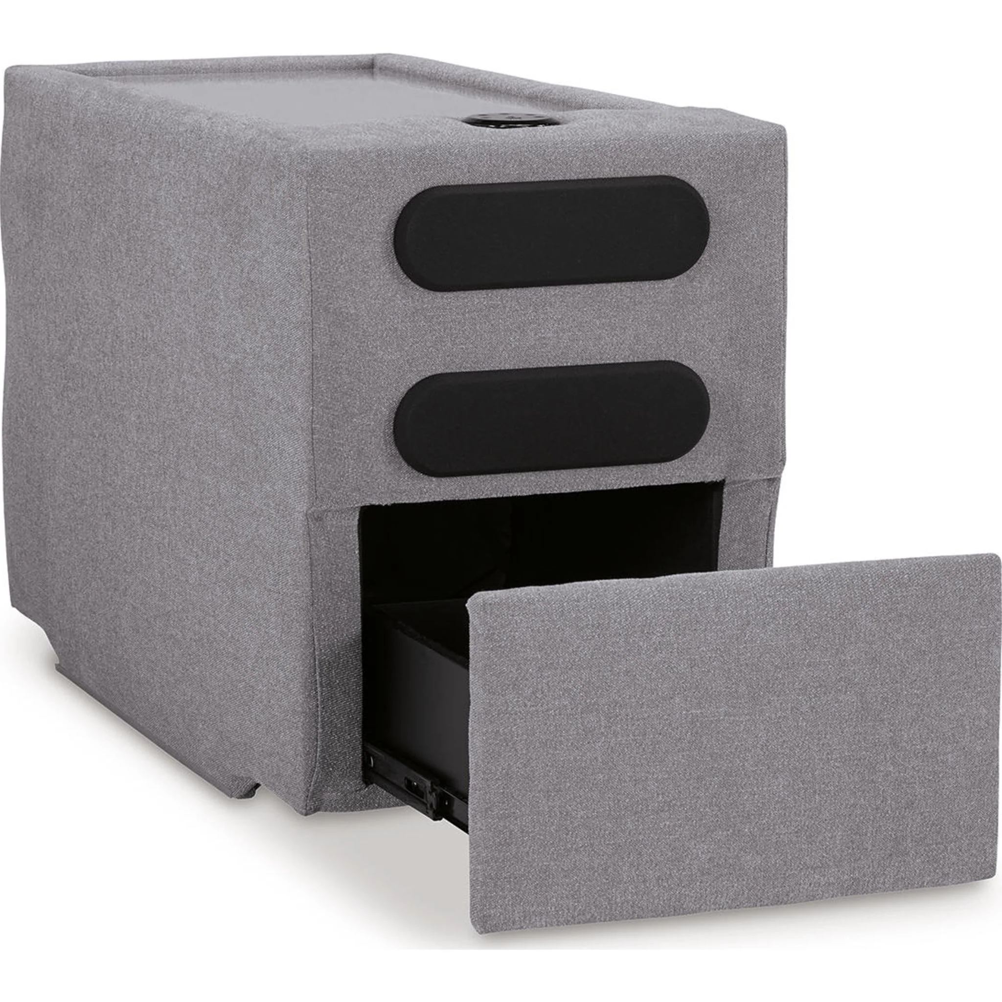 Modmax 5 Piece Modular Sectional with Audio Console - Image 52