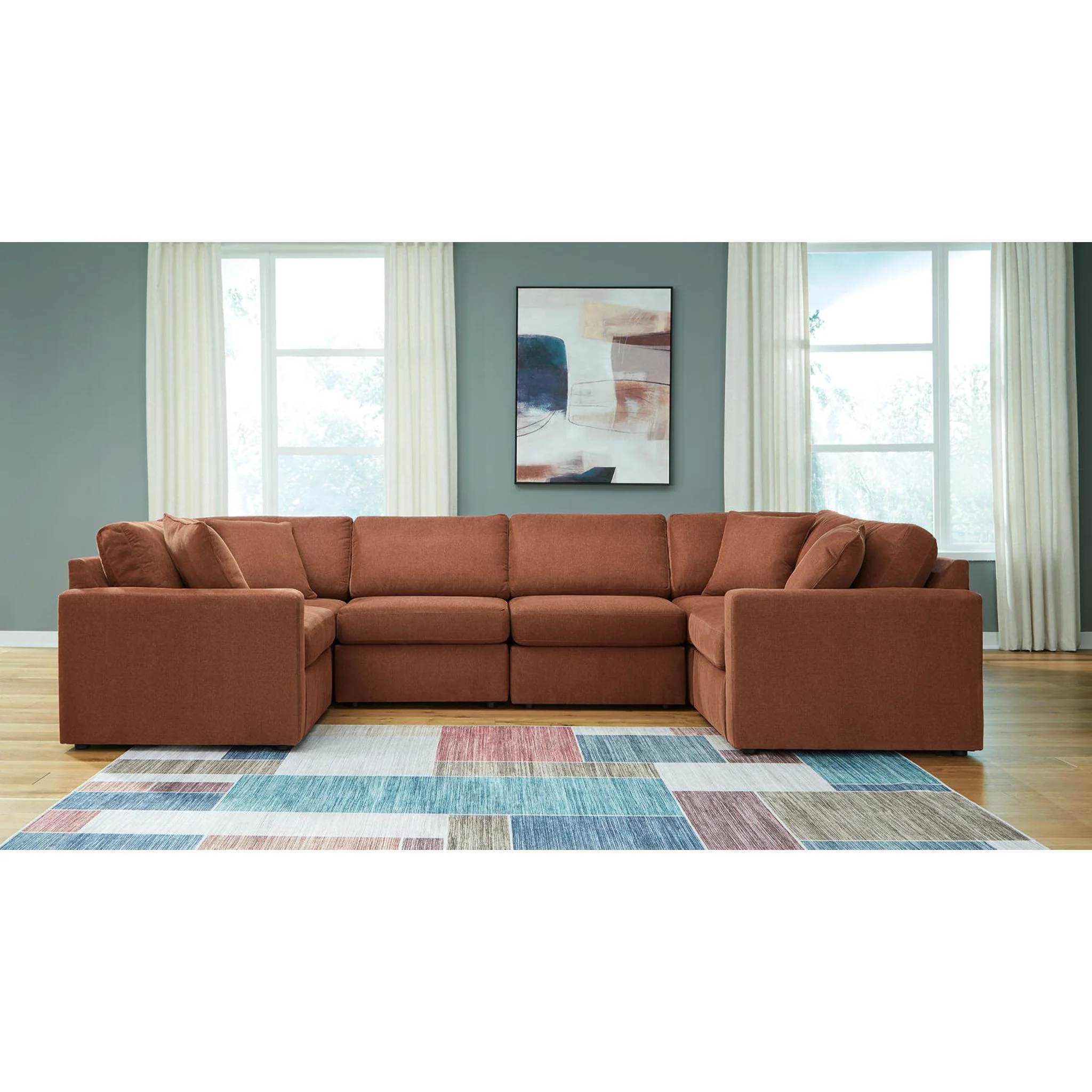 Modmax 6 Piece Modular Sectional - Image 2