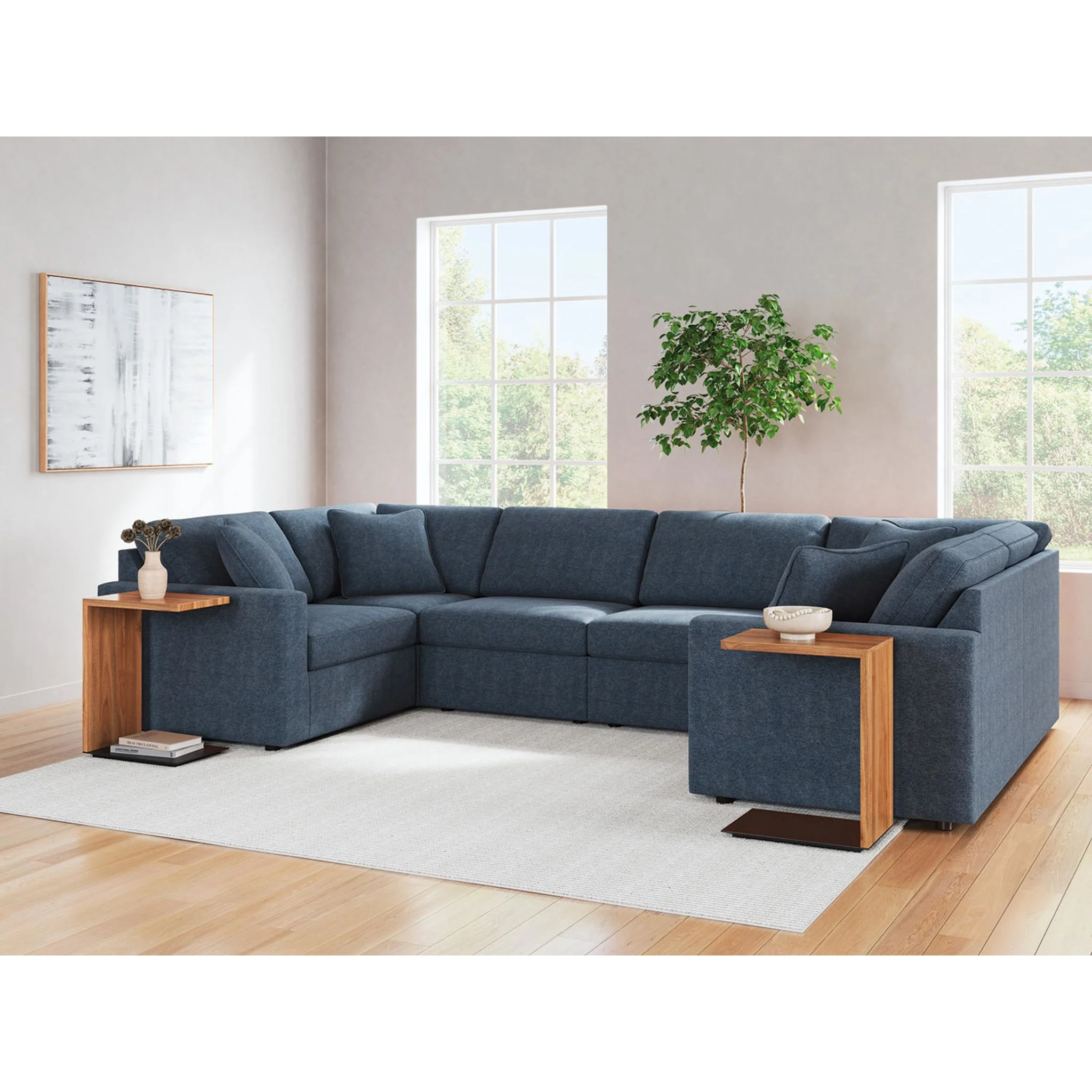 Modmax 6 Piece Modular Sectional - Image 25