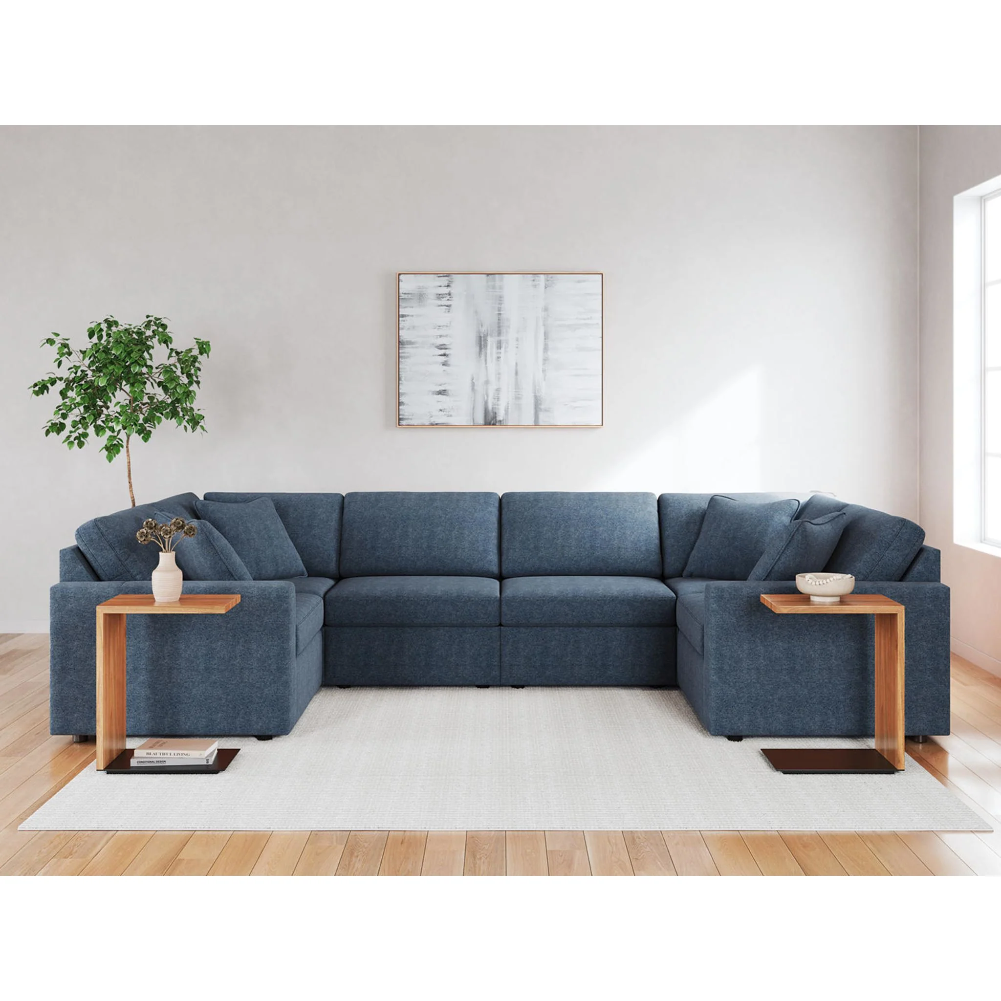 Modmax 6 Piece Modular Sectional - Image 26