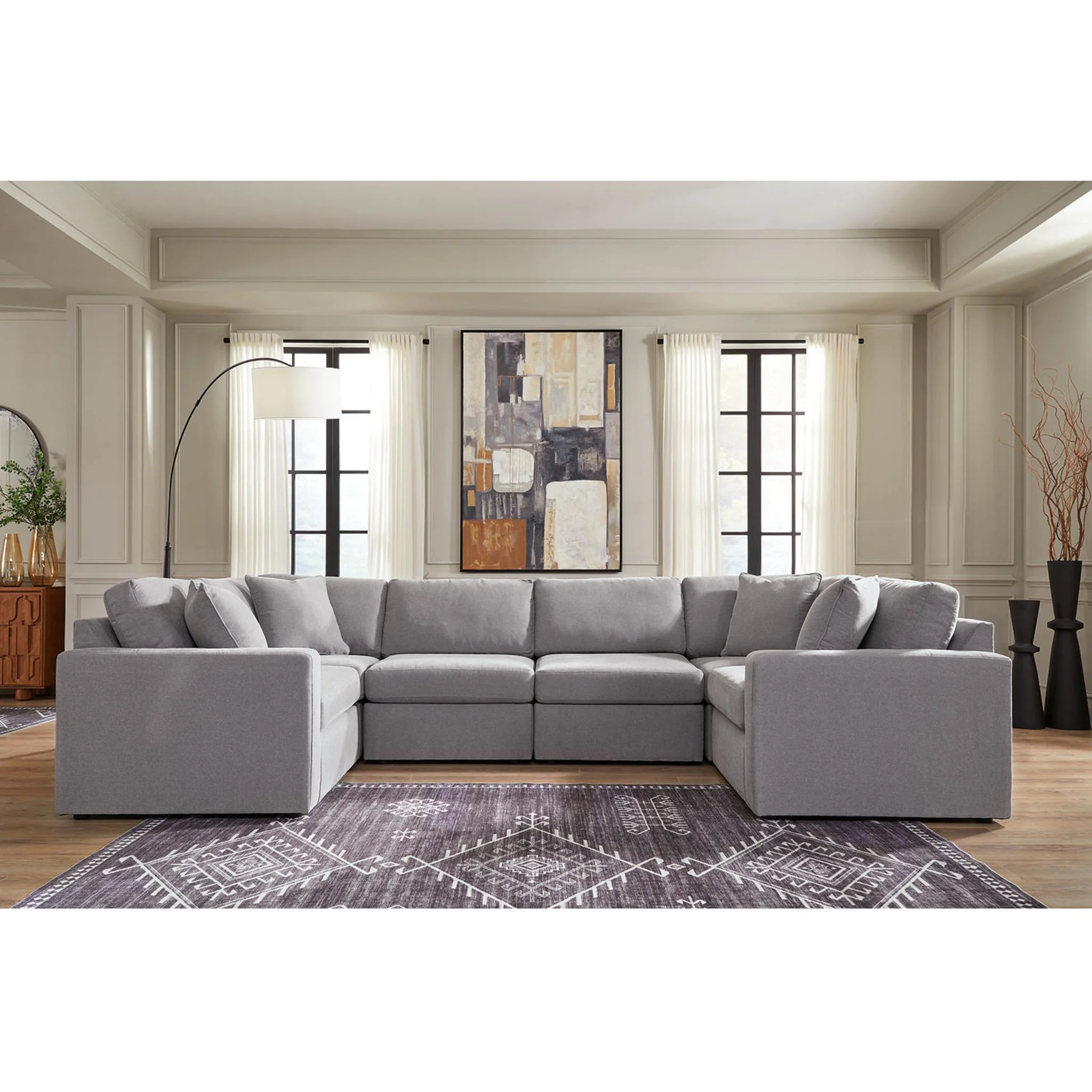 Modmax 6 Piece Modular Sectional - Image 46