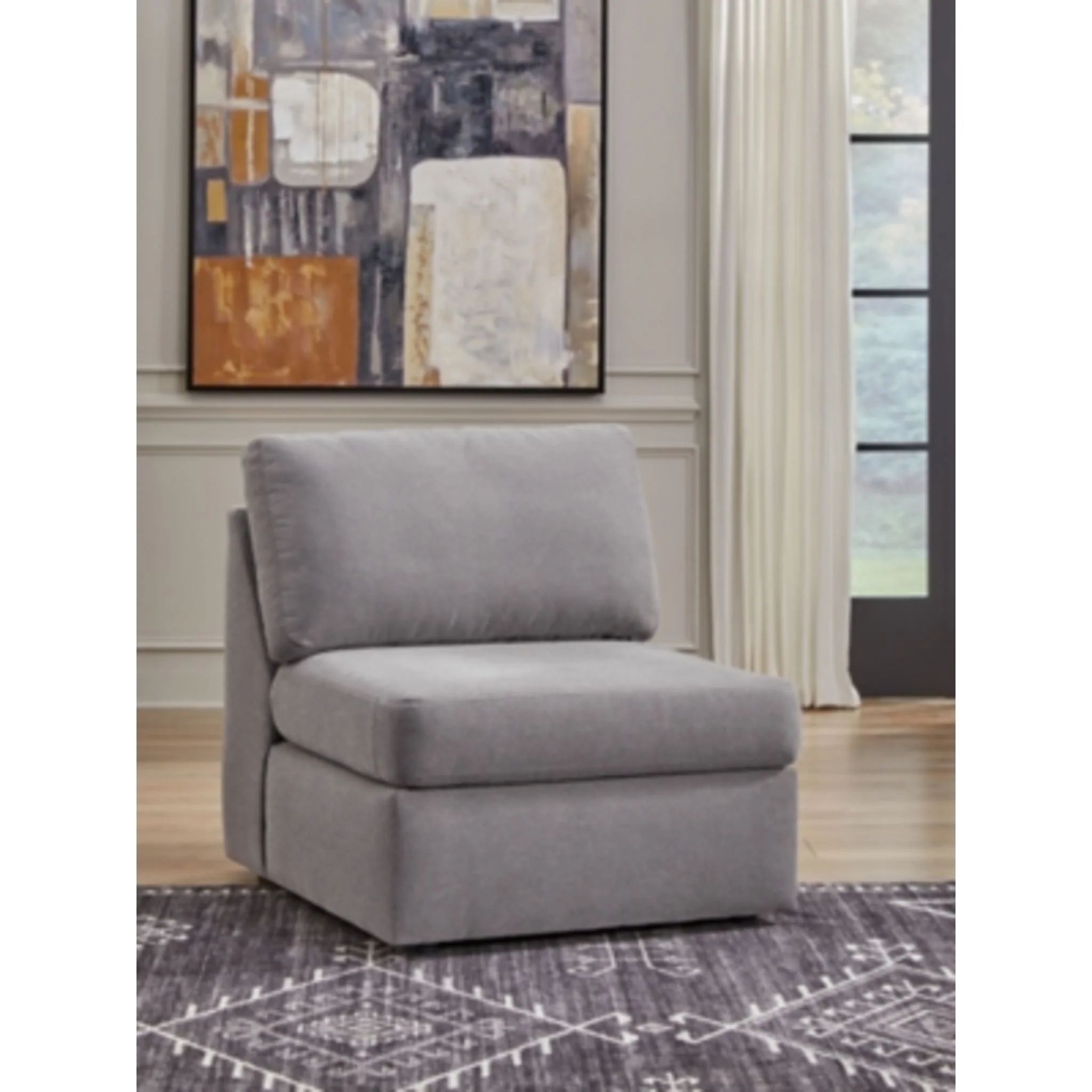 Modmax 6 Piece Modular Sectional with Audio Console - Image 25