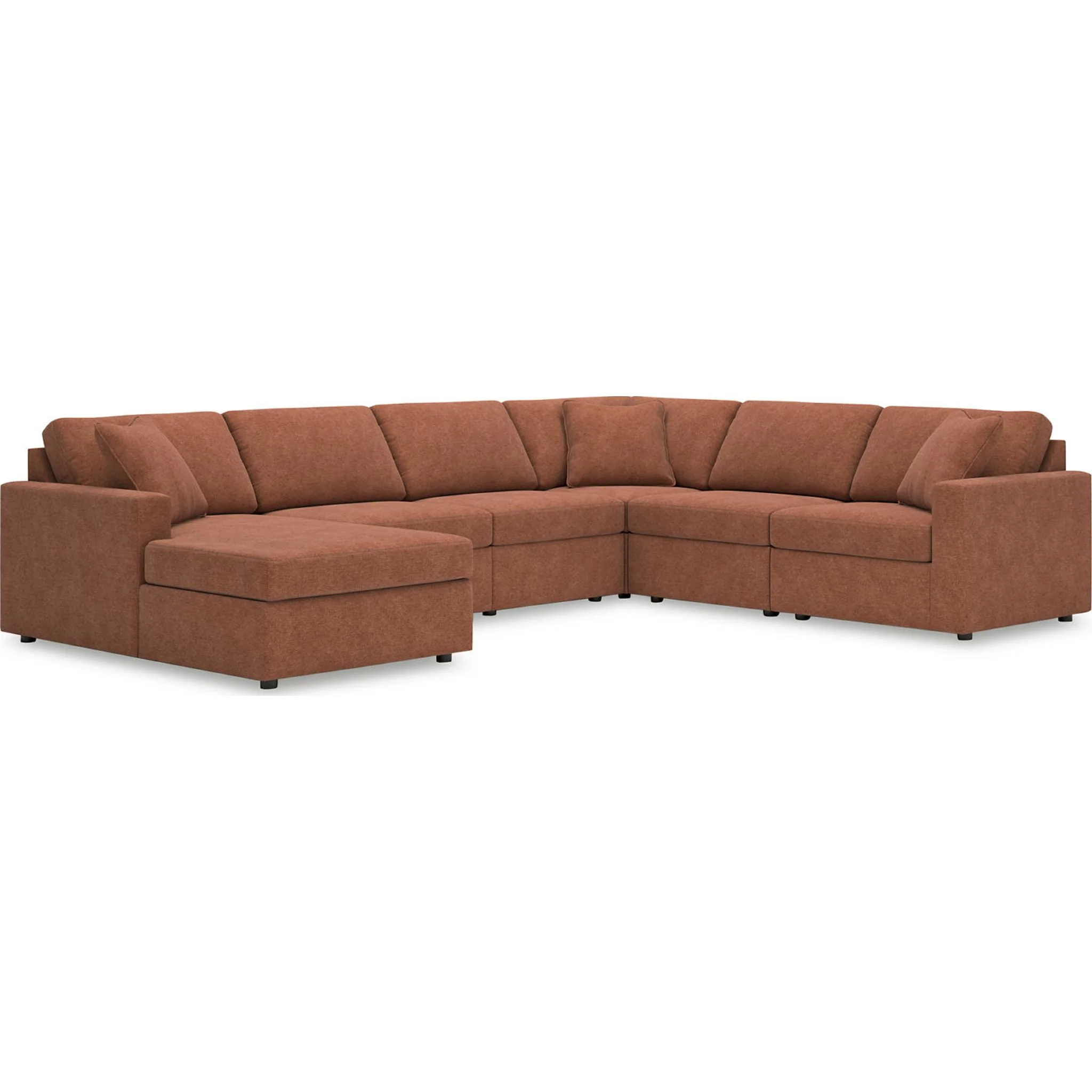 Modmax 6 Piece Modular Sectional with Chaise - Image 18