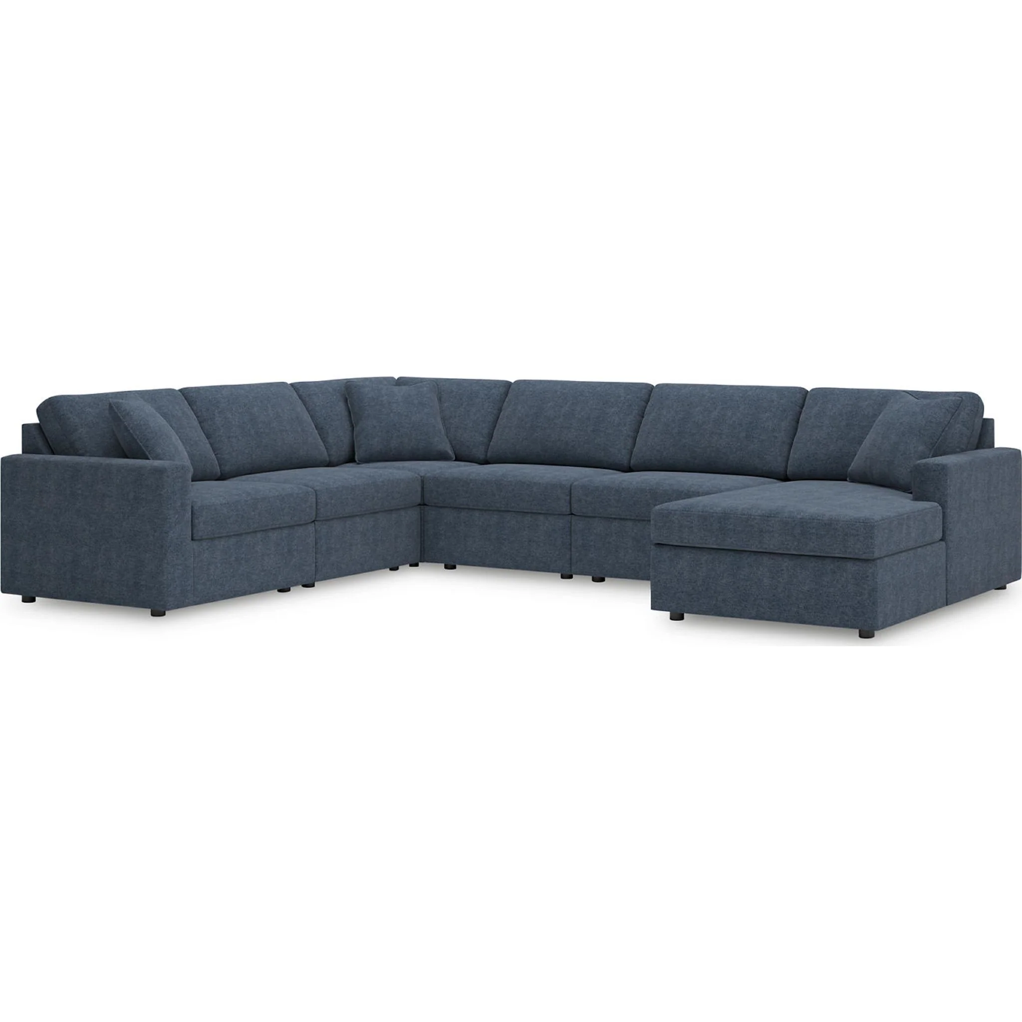 Modmax 6 Piece Modular Sectional with Chaise - Image 4