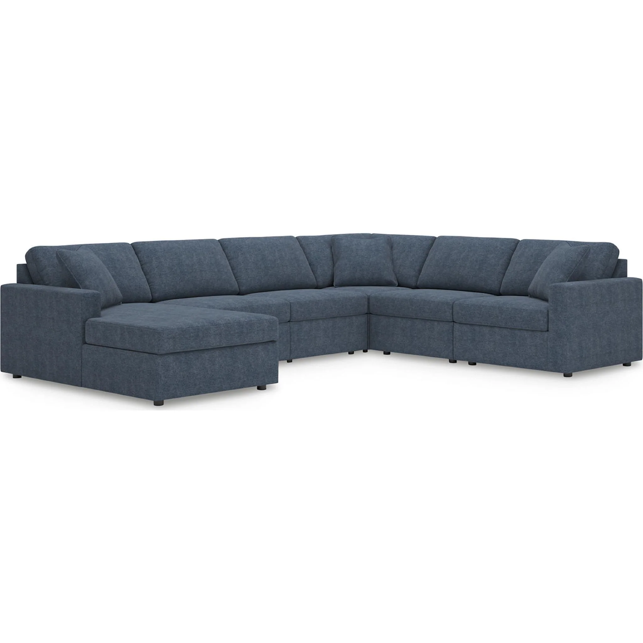 Modmax 6 Piece Modular Sectional with Chaise - Image 42